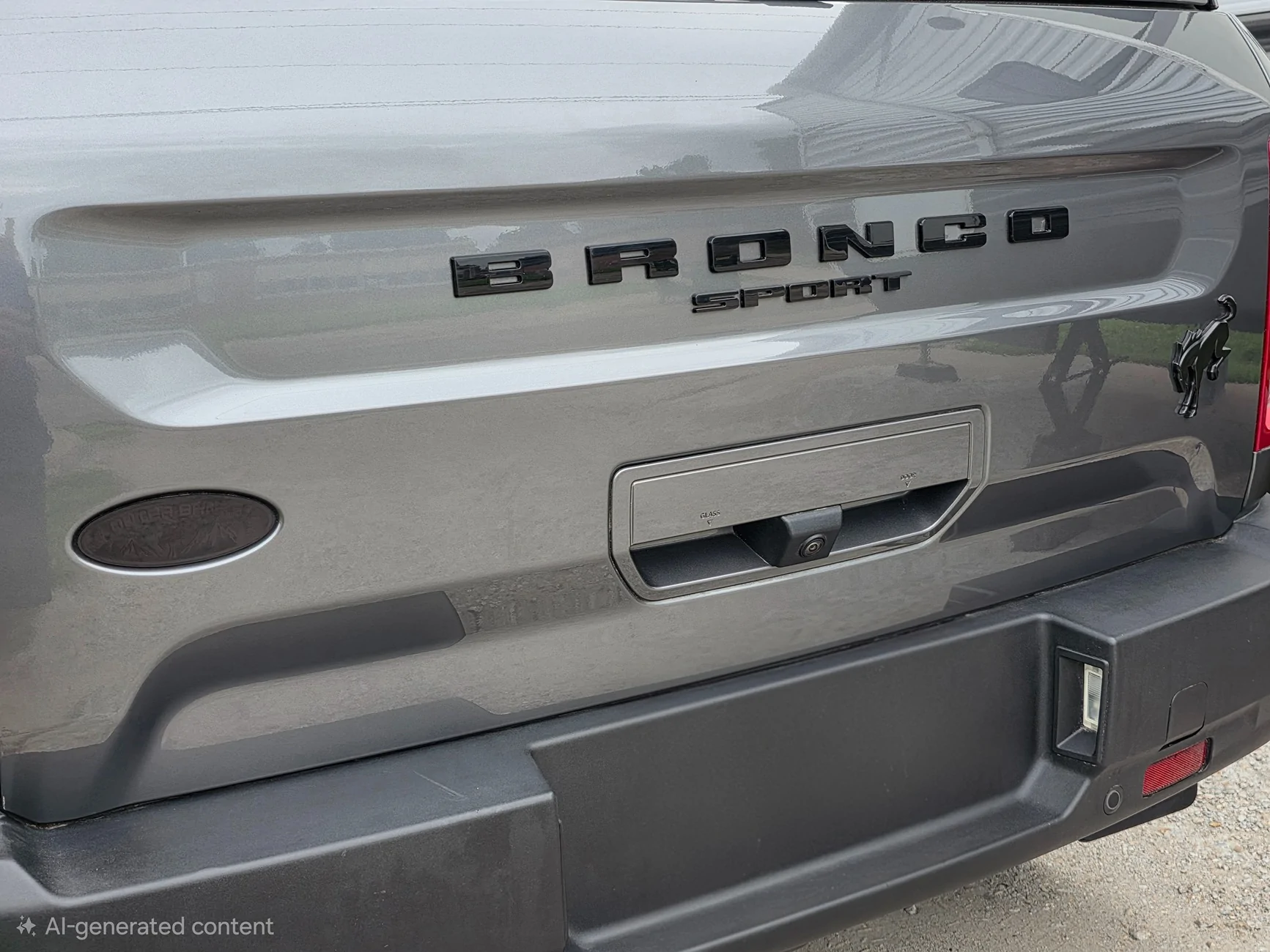 Ford Bronco Sport How've you modified your hatch Ford oval emblem? 20260606_163653(1)