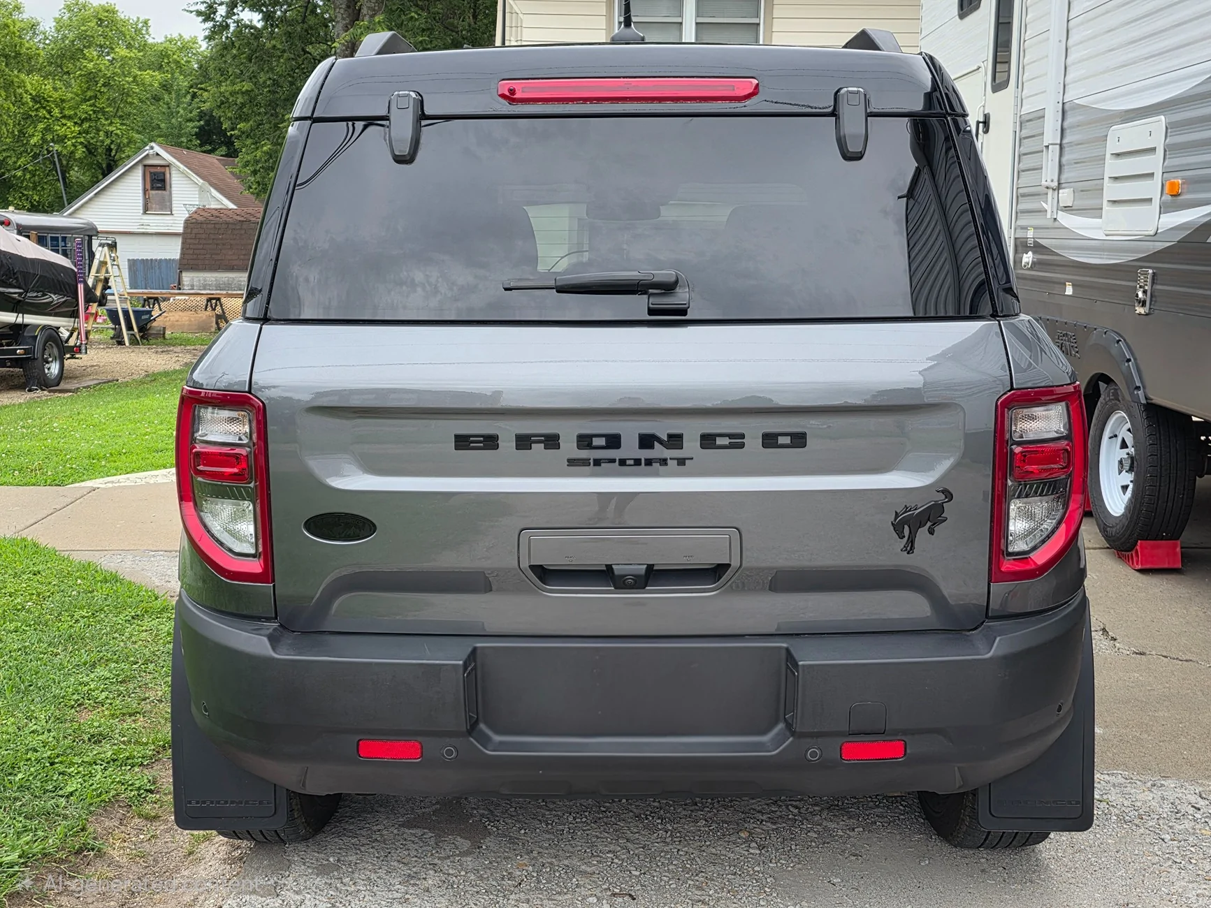 Ford Bronco Sport How've you modified your hatch Ford oval emblem? 20260606_163556(1)