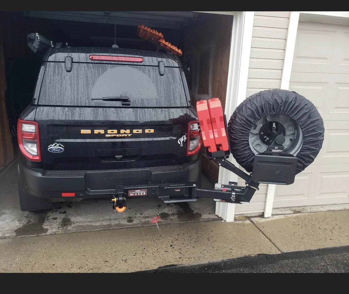 Ford Bronco Sport Spare tire addition. IMG_4447