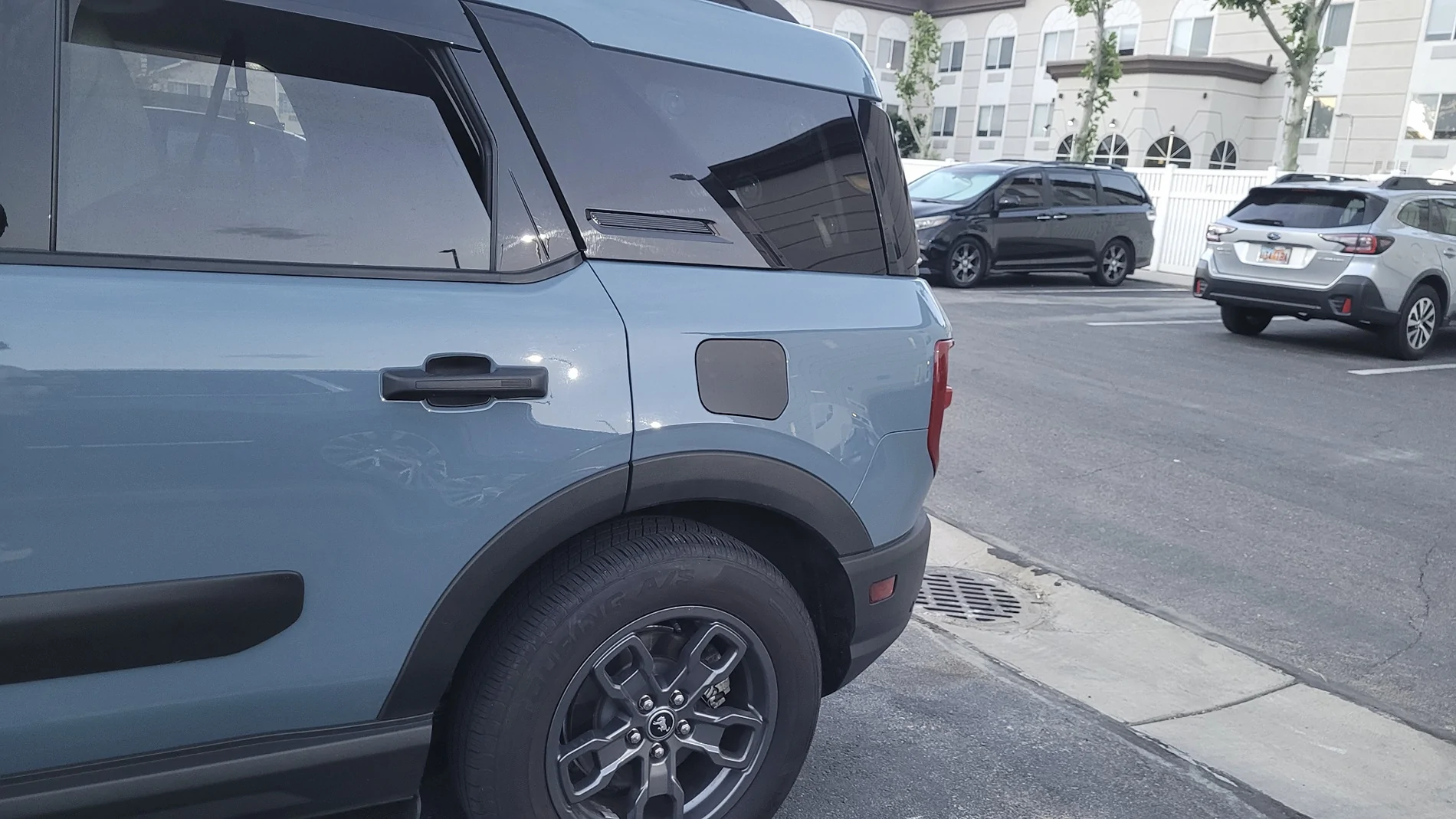 Ford Bronco Sport What did you do TO your Bronco Sport today? fueldoor2