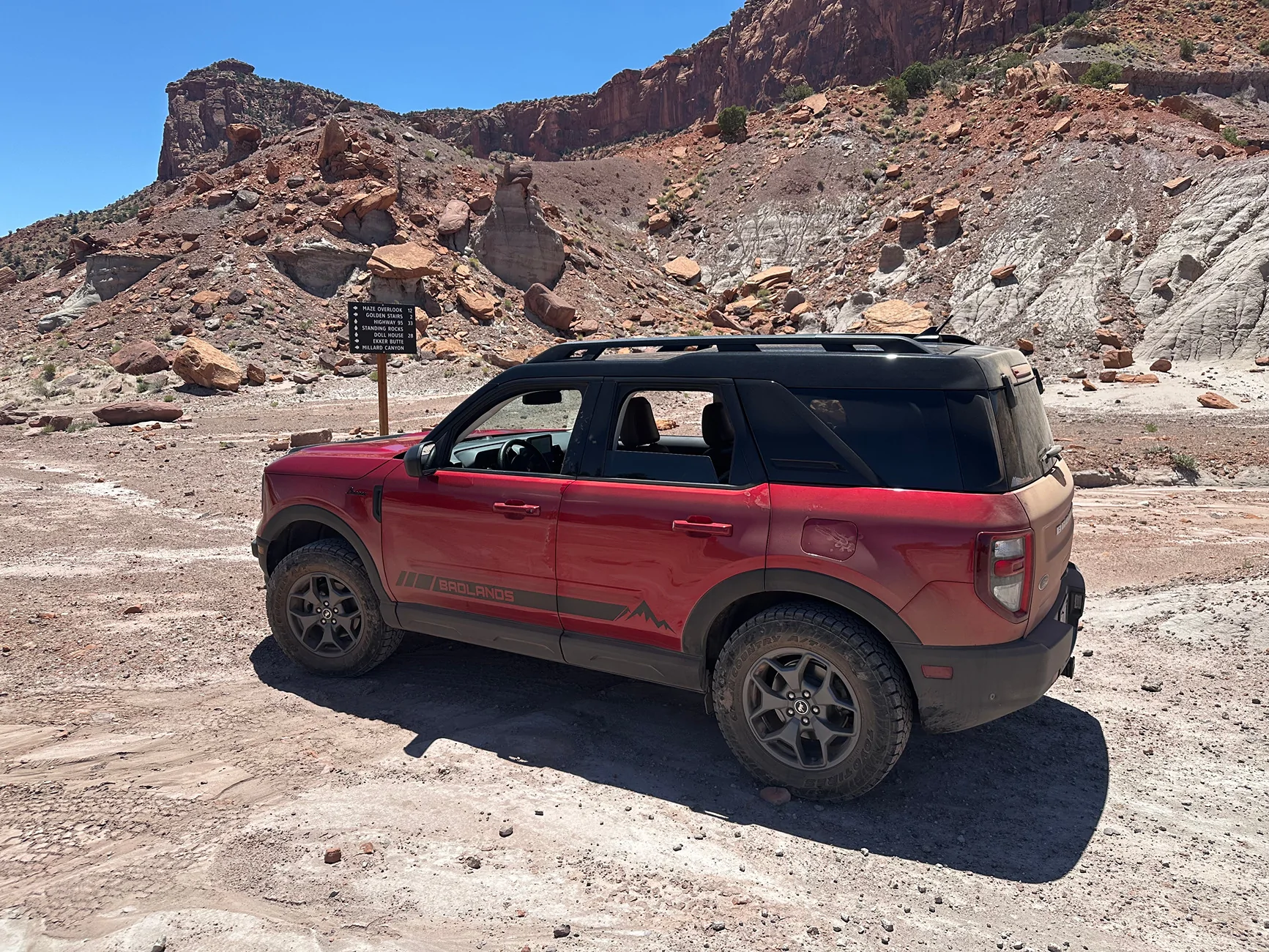 Ford Bronco Sport Took my Badlands to the Maze District in Canyonlands National Park IMG_9920