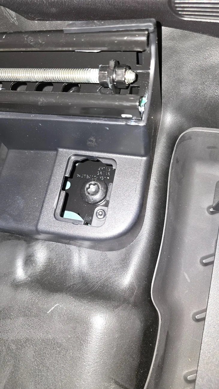 Ford Bronco Sport Fire Extinguisher Mount Installation 20260623_081807