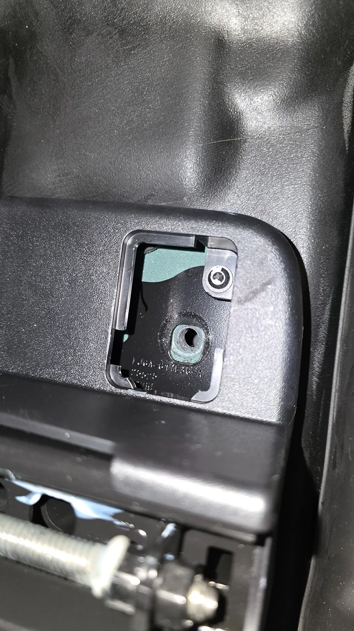 Ford Bronco Sport Fire Extinguisher Mount Installation 20260623_081813