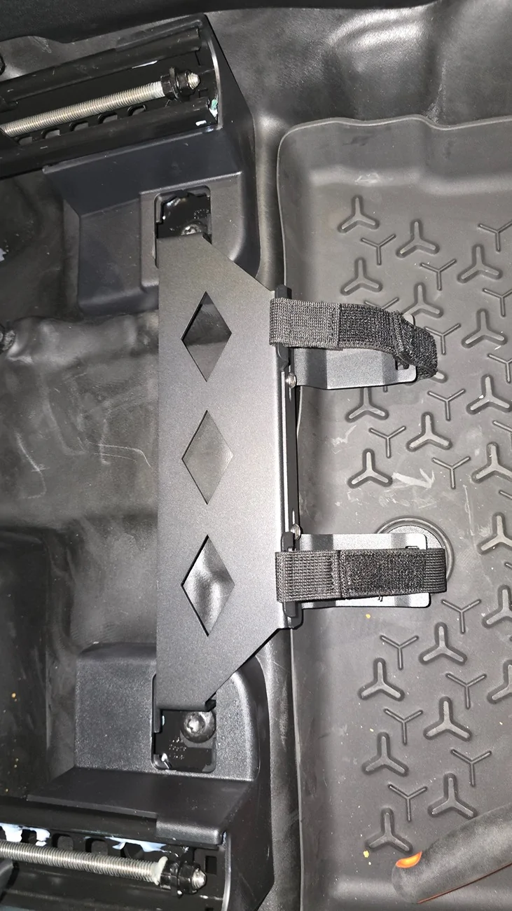 Ford Bronco Sport Fire Extinguisher Mount Installation 20260623_082257