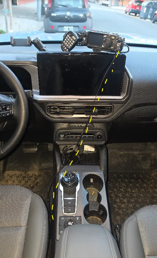 Ford Bronco Sport remove screws from behind screen 1782301085808-qt
