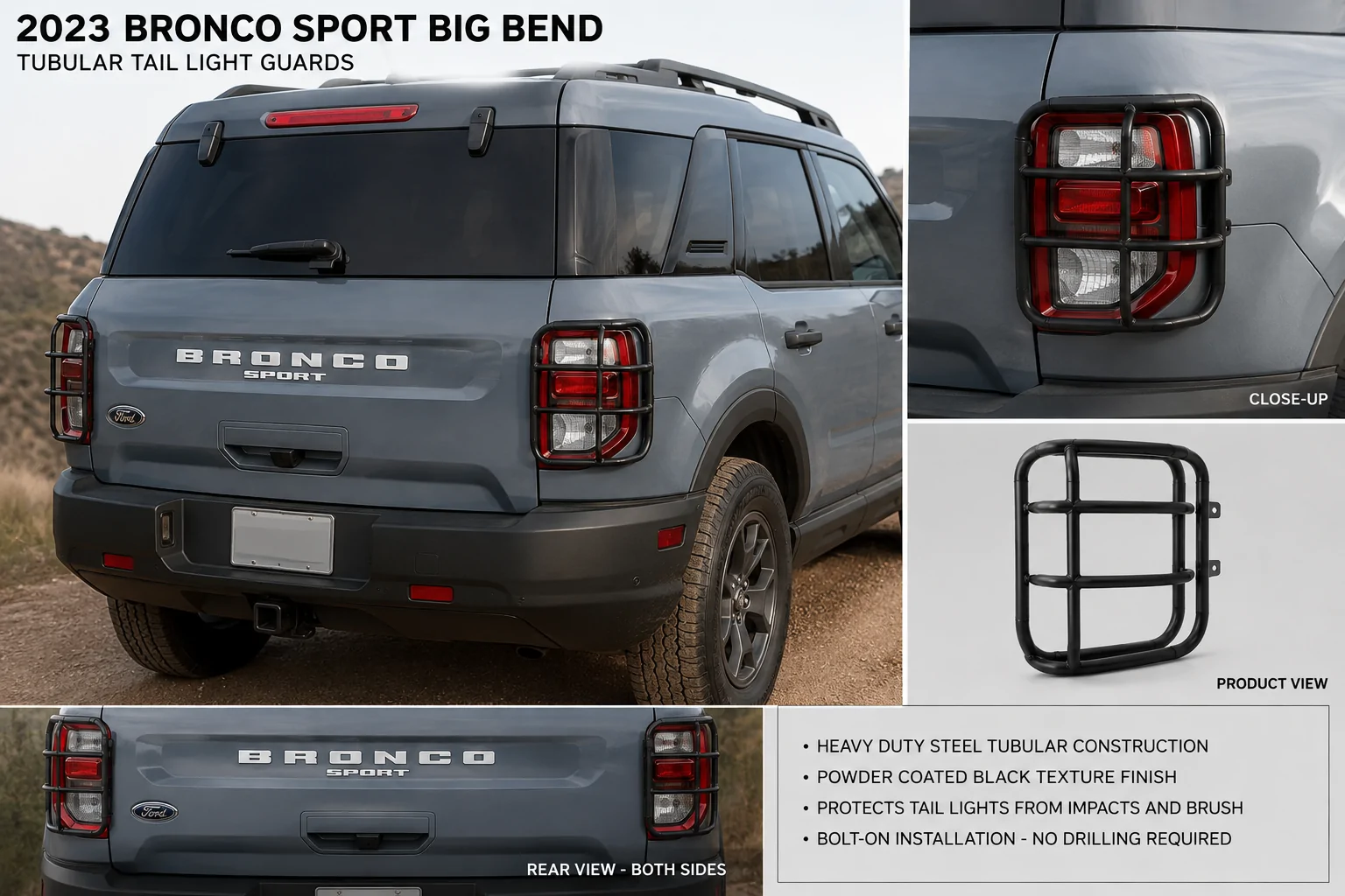 Ford Bronco Sport Wishing for 3D-printed taillight guards for more cosplay... cirhxd8geogh1