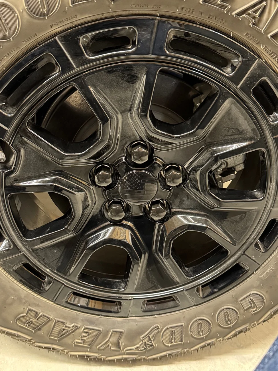 Ford Bronco Sport Black Lug Nuts IMG_2236