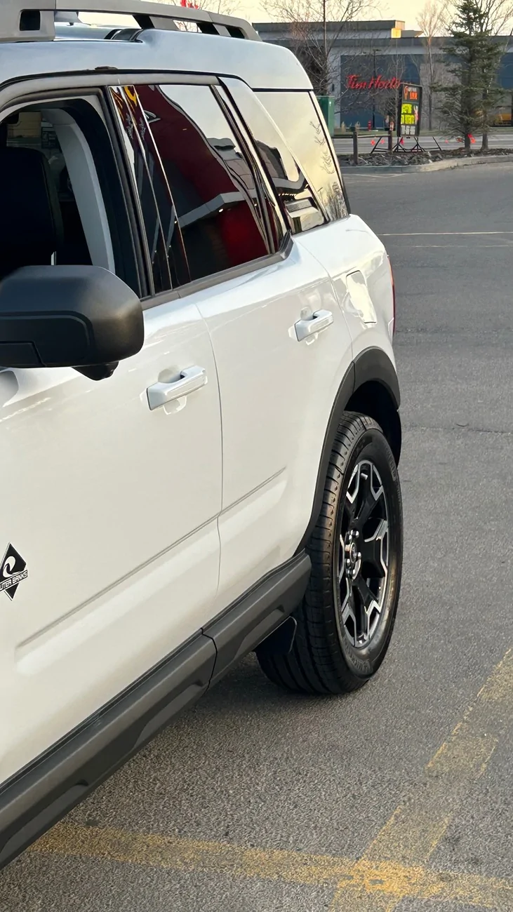 Ford Bronco Sport Largest tire size that can be put on an outer banks and 18 inch wheels without a lift IMG_4628