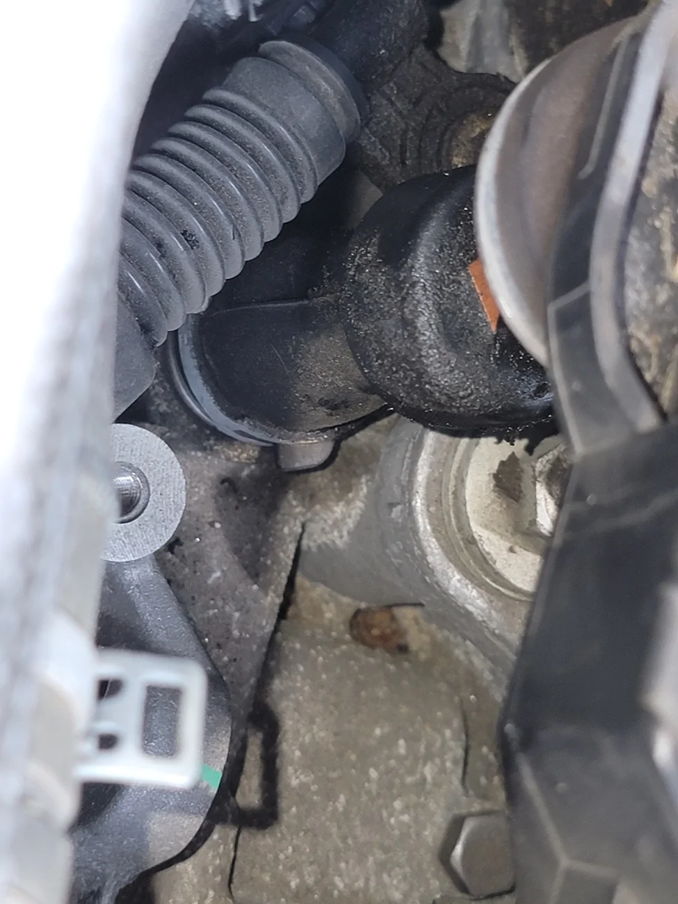 Ford Bronco Sport Oil seperator clean out- serviceable? 20260824_122706
