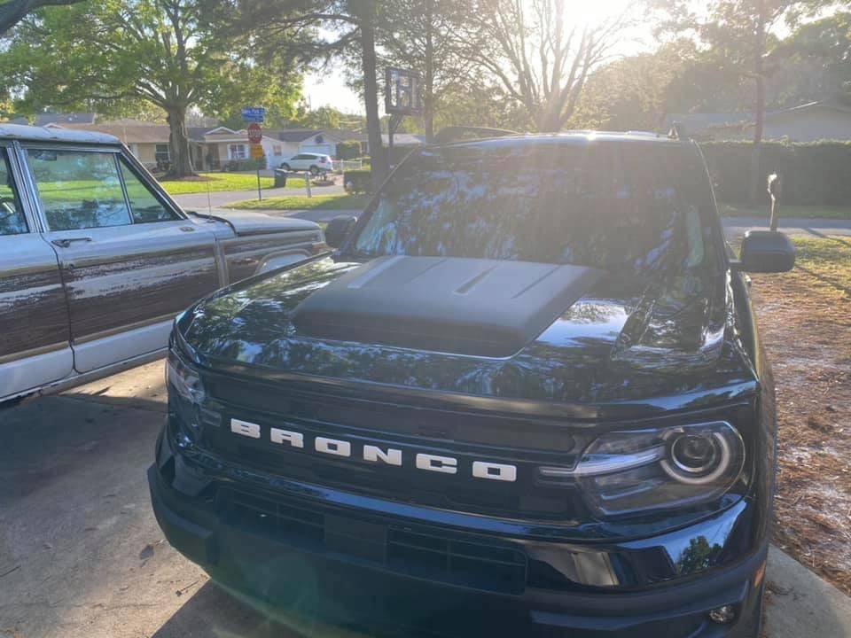 Ford Bronco Sport First Look at Hood Scoop accessory on Bronco Sport 01EE785D-256A-4CFE-8D58-269139645ADE