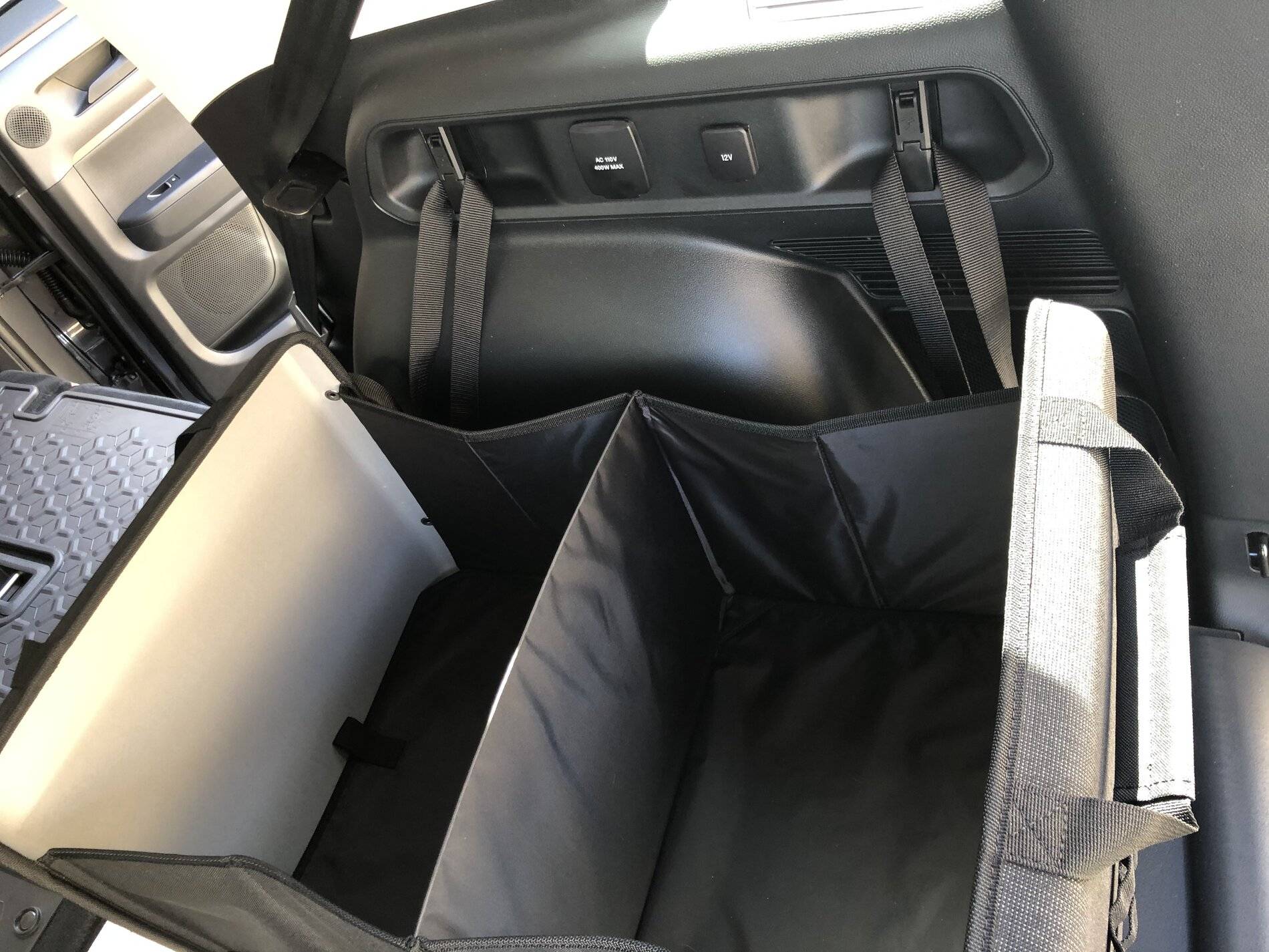 Ford Bronco Sport Closer Look At The Accessories Rear Cargo Organizer, Sunvisor Organizer, Owners Manual, Key Fob Cover, Key Cover IMG_2869.JPG