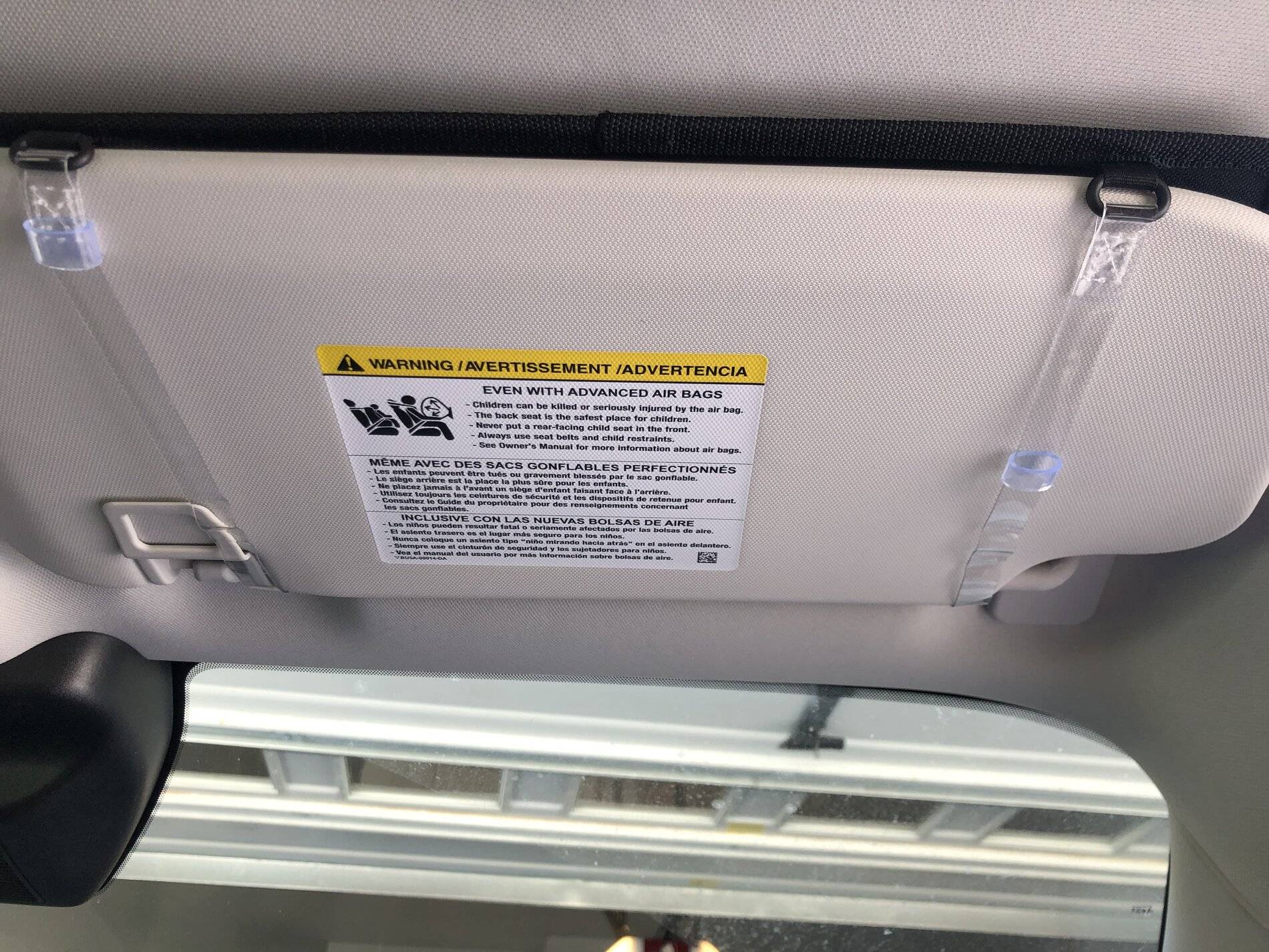 Ford Bronco Sport Closer Look At The Accessories Rear Cargo Organizer, Sunvisor Organizer, Owners Manual, Key Fob Cover, Key Cover IMG_2865.JPG