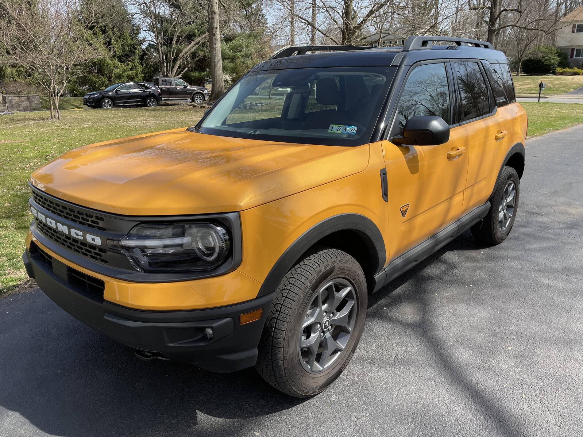 Ford Bronco Sport FS: Bronco Sport Badlands/Badlands in Cyber Orange aqbz3-0egxx