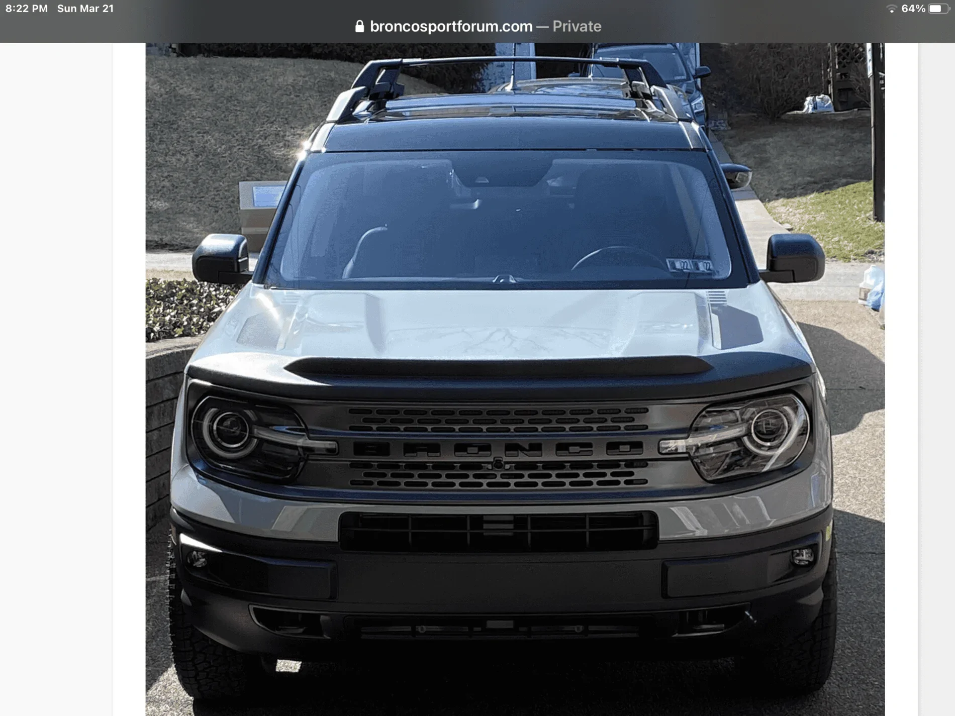 Ford Bronco Sport Center console organizer? 3BE56B82-299C-4826-8E0B-288F40CFF6CD