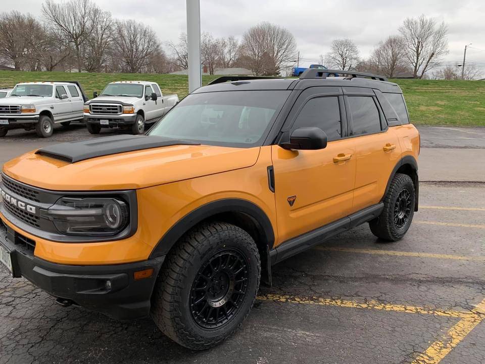 Ford Bronco Sport First Look at Hood Scoop accessory on Bronco Sport 899C886F-2379-45F7-8FFD-142B5C0101A0