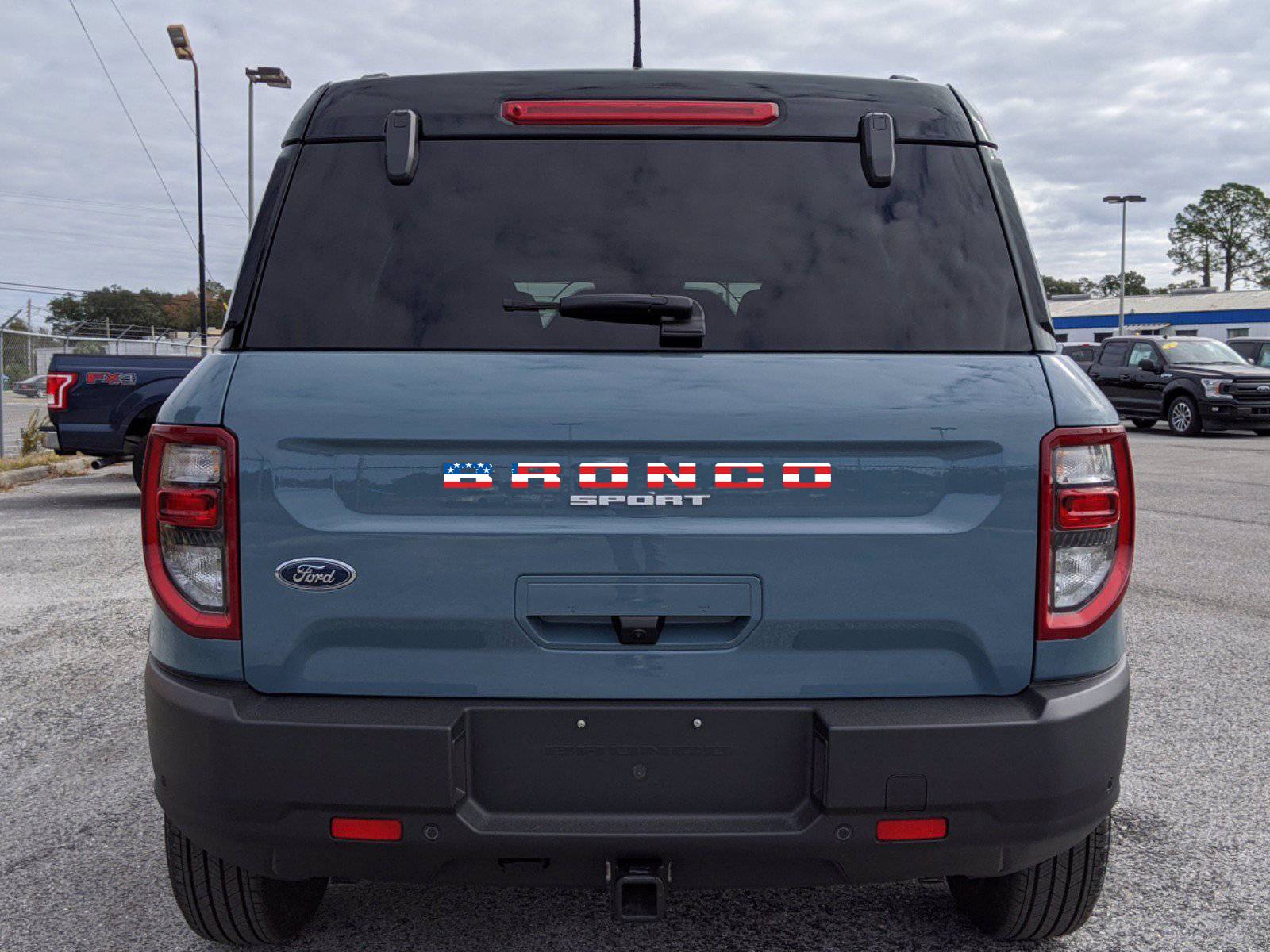Ford Bronco Sport I hate the white letters! area 51 rear fla