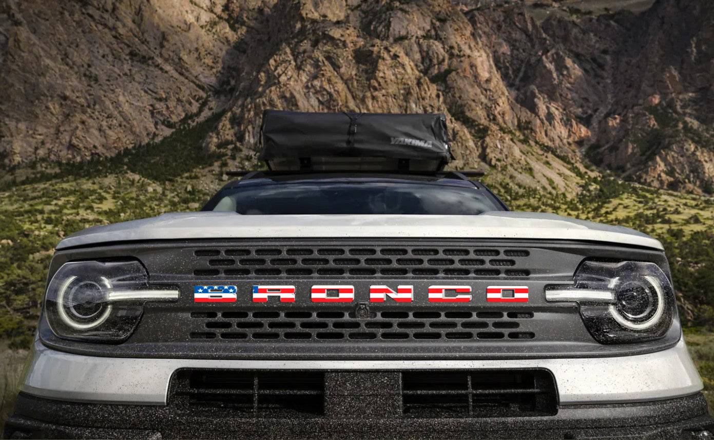 Ford Bronco Sport I hate the white letters! silver front