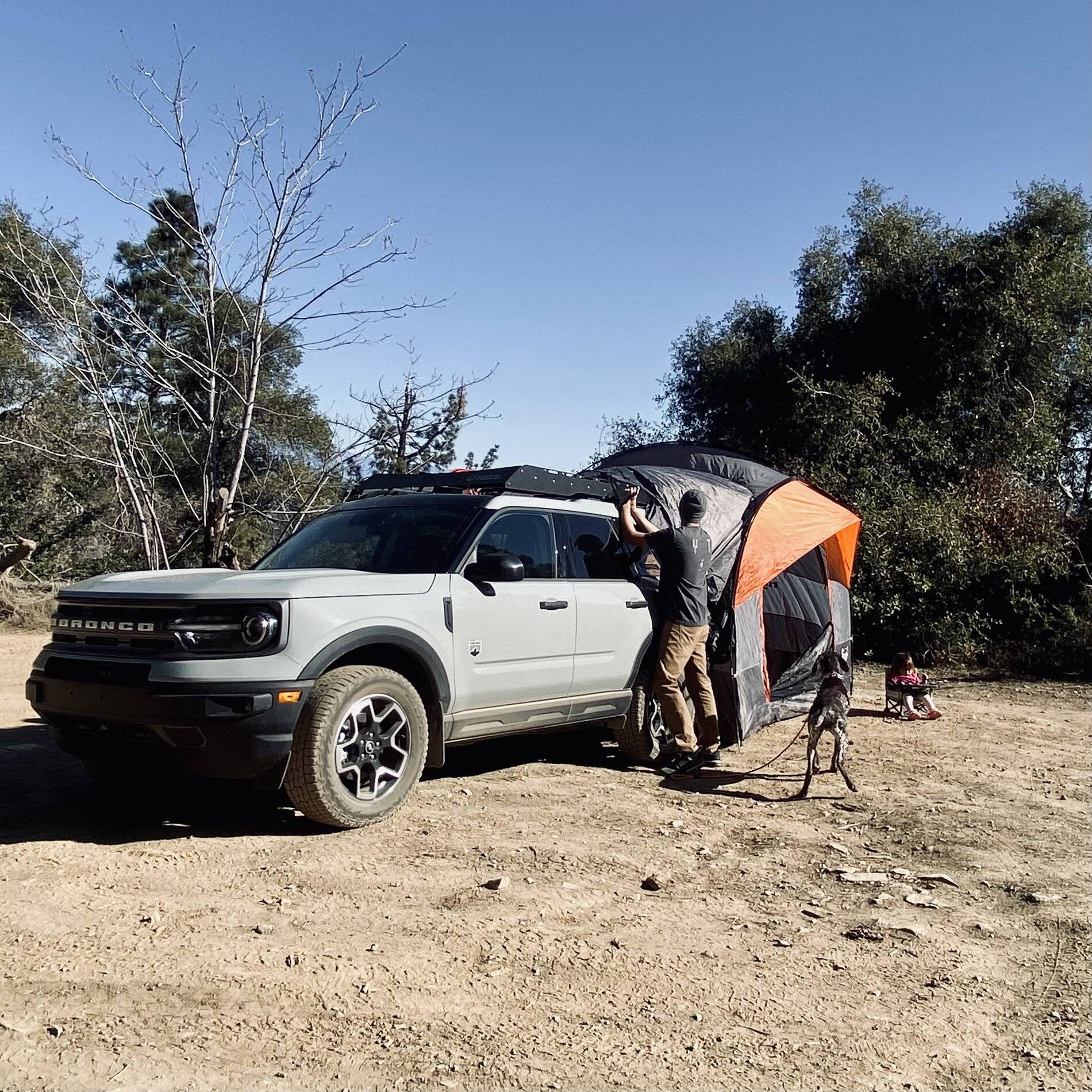 Ford Bronco Sport Rightline SUV tent and YuccaMnfg Rack 5D4D17D1-4C7C-434C-9FF1-AAF58FC73123