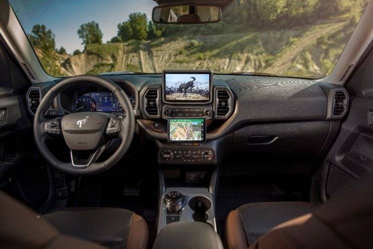 Ford Bronco Sport Anyone else planning on using a GPS?... Mounting option ideas dash with gps