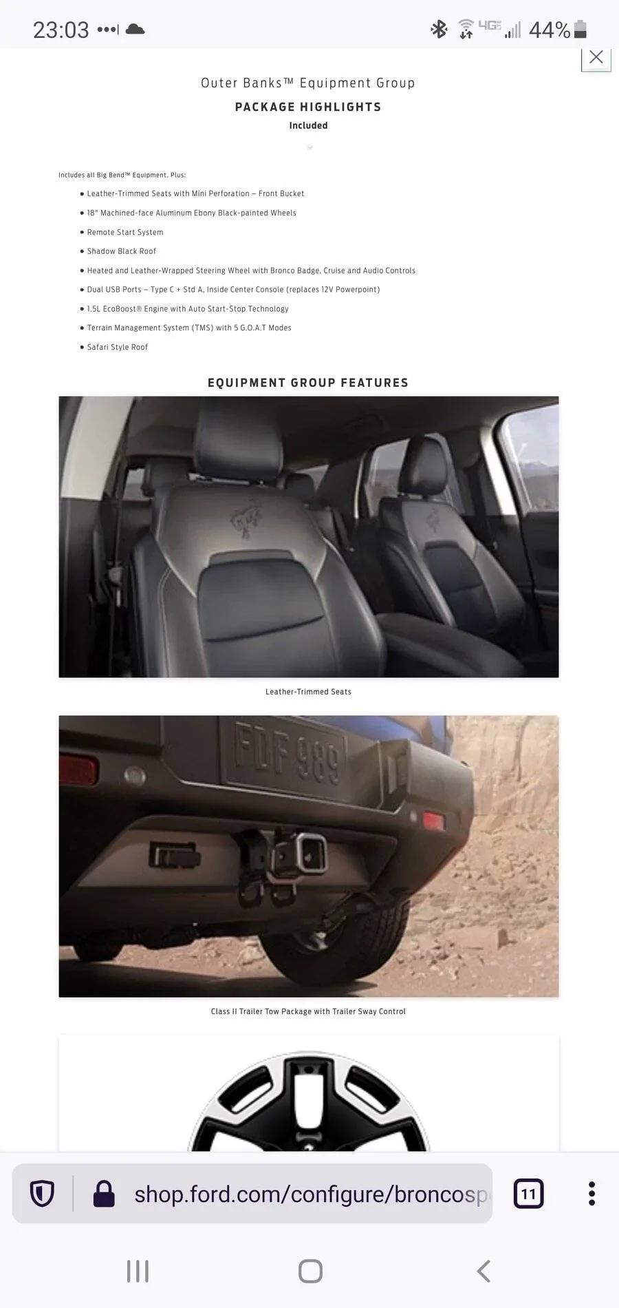 Ford Bronco Sport Tow Hitch Dealer Install? Screenshot_20210331-230319_Firefox