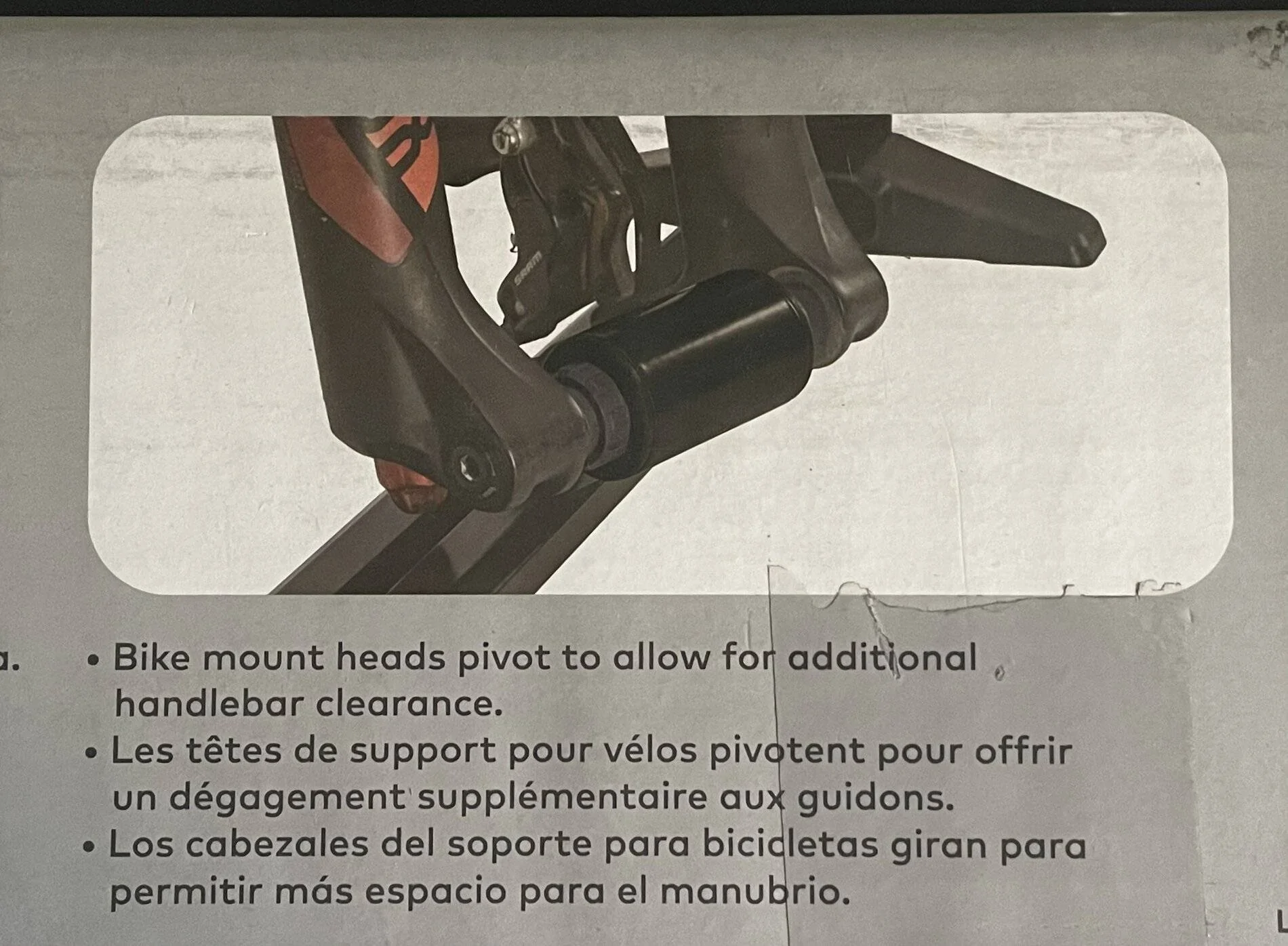 Ford Bronco Sport SOLD Yakima Interior Bike Rack (Los Angeles) B8844991-9DDF-4720-8BAC-55310BCBF792