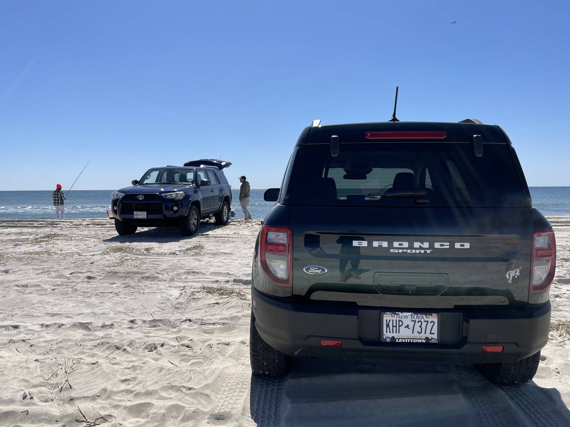 Ford Bronco Sport Off Roading in sand Bronco on the Beach