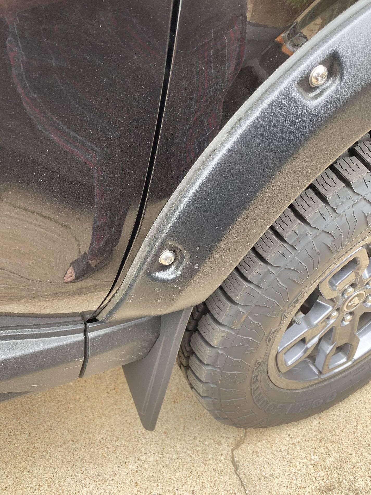 Ford Bronco Sport Front splash guards & fender flairs IMG_2531.JPG