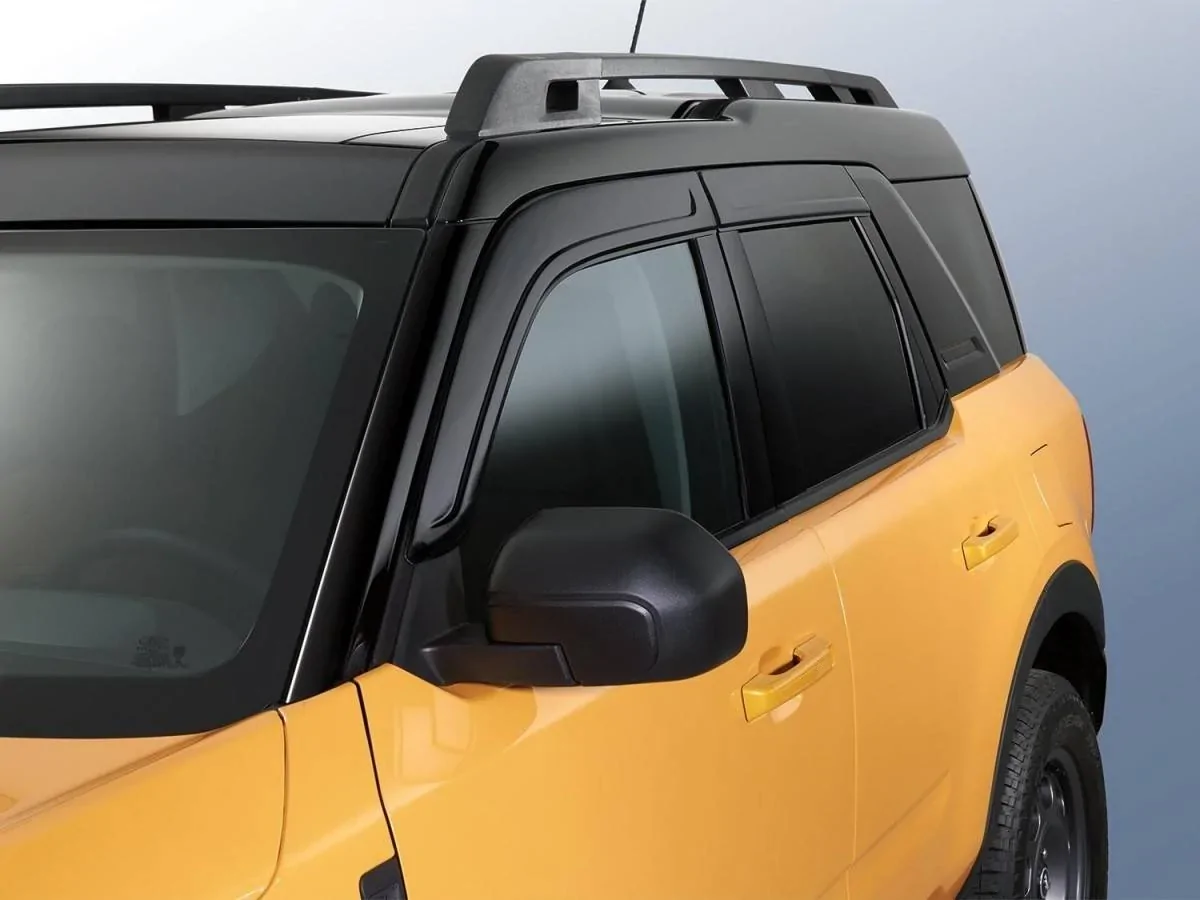 Ford Bronco Sport Factory (Yakima) Crossbar installed Wind sid