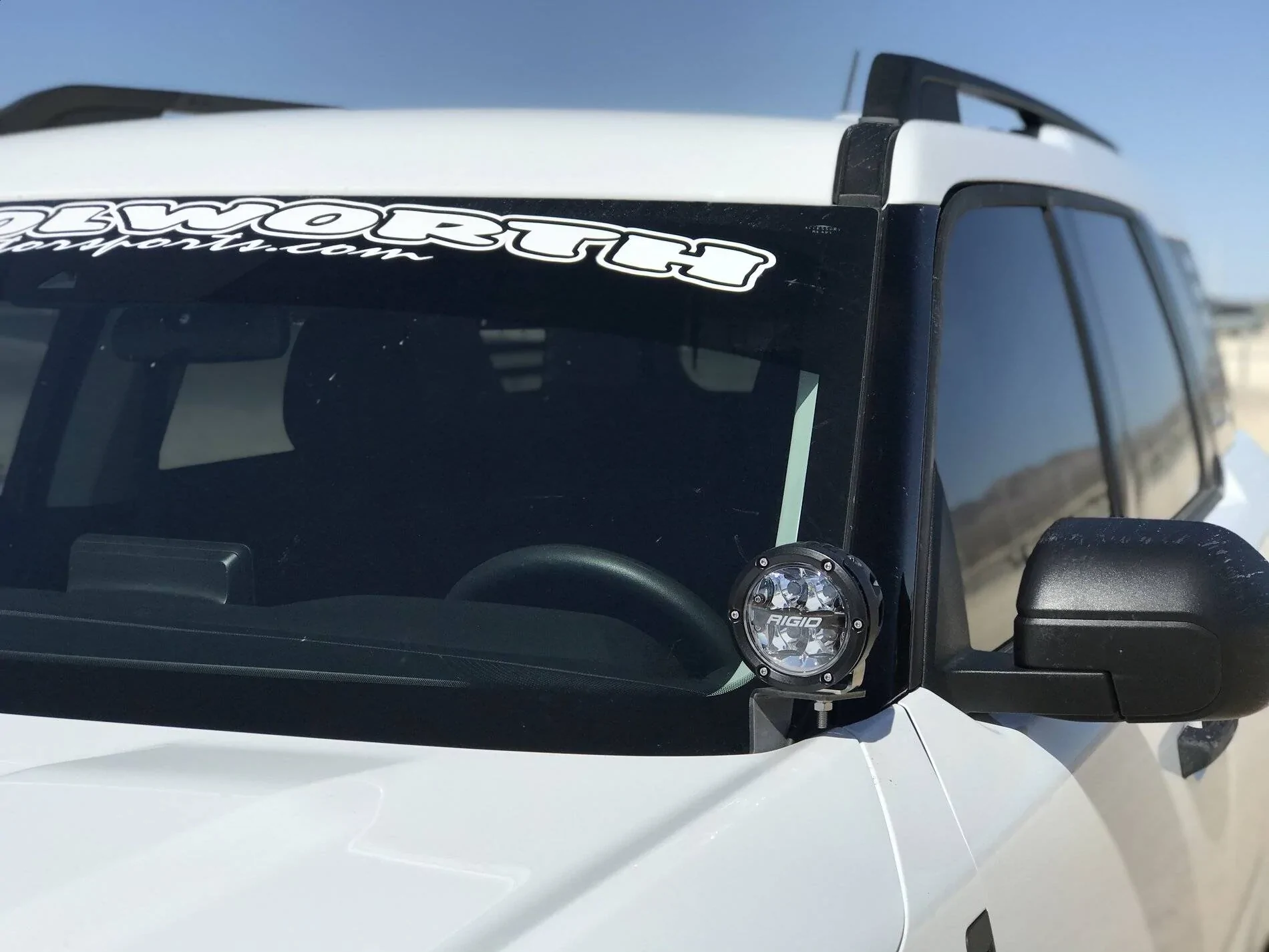 Ford Bronco Sport A-pillar ditch light mounts now available. F0AF343D-D9D3-465E-91FD-9BF40E7070D1