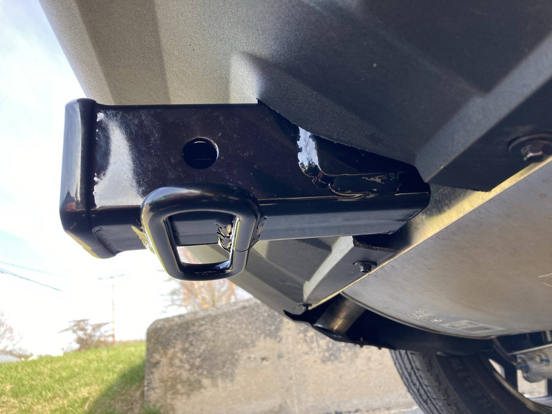 Ford Bronco Sport Adding Tow Hitch IMG_0913