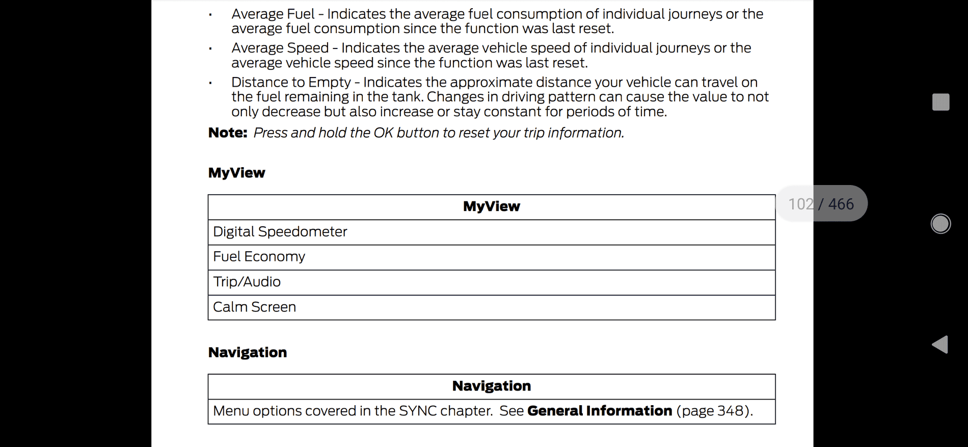Ford Bronco Sport Displaying speed only on the center screen? Screenshot_20210410-232850