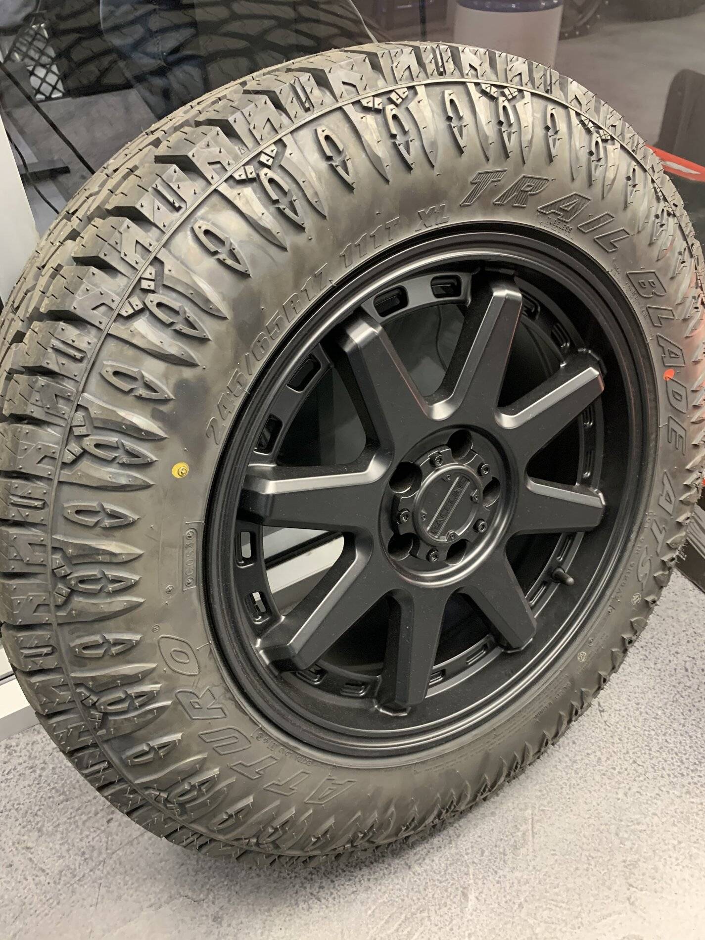 Ford Bronco Sport Wheels 5 - 17X8 Raceline Wheels w/245/65R17 Atturo tires 1500 miles IMG_5039