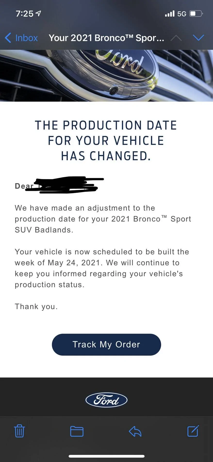 Ford Bronco Sport Waiting room 1713D6F1-E35A-41D4-A34F-AFCEF1FFEEDC