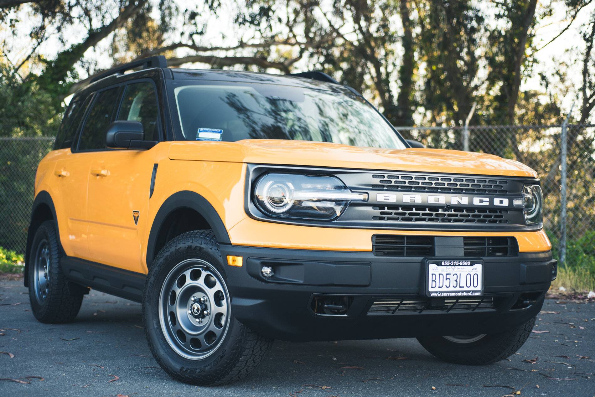 Ford Bronco Sport Got my tint job done on my Badlands :) Check out the before & after photos beforeandafter1