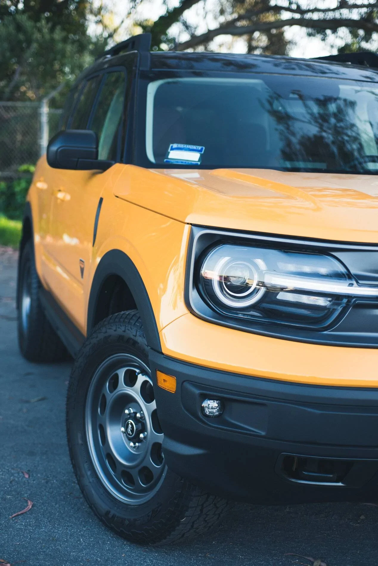 Ford Bronco Sport Got my tint job done on my Badlands :) Check out the before & after photos beforeandafter2