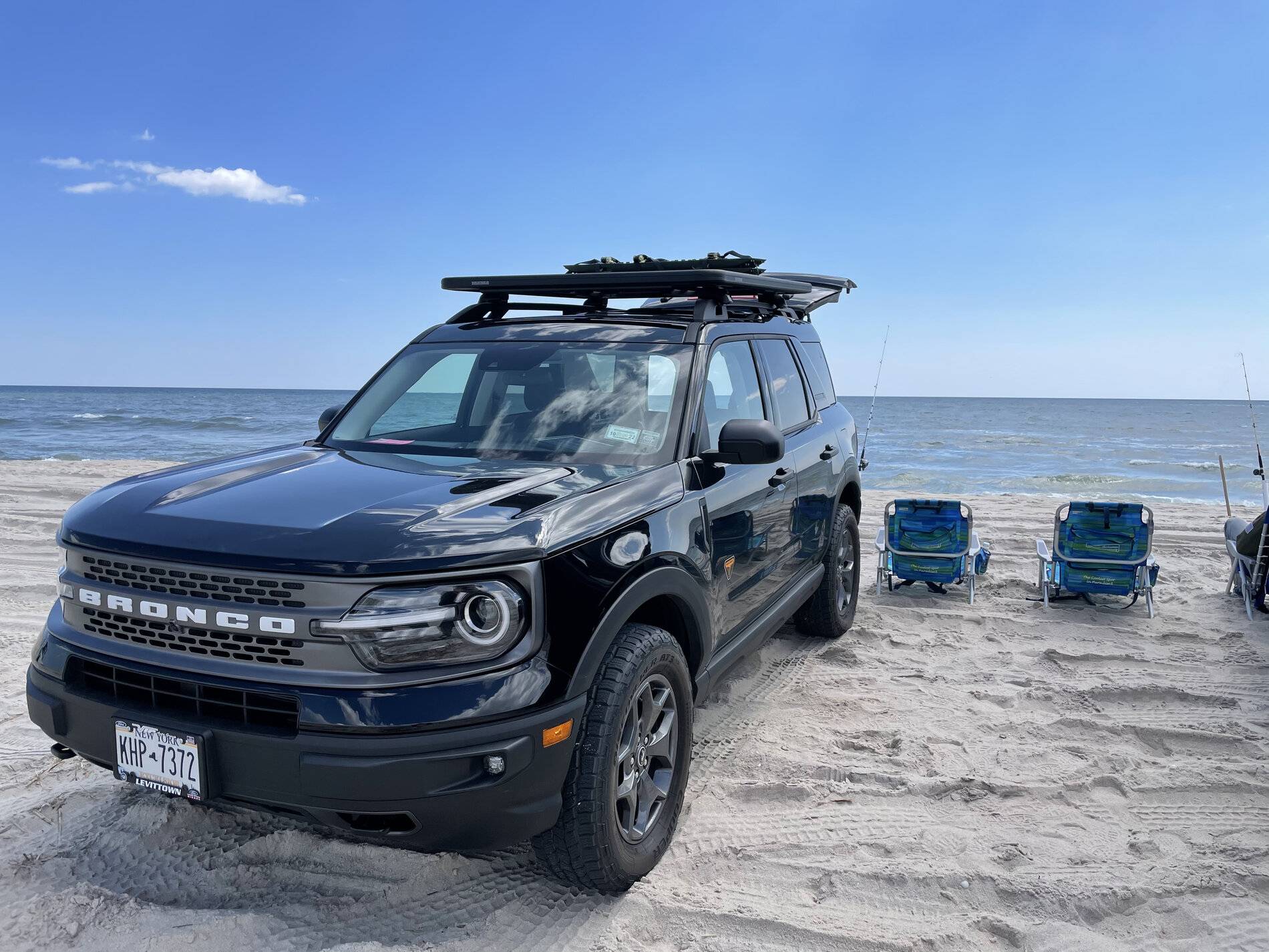 Ford Bronco Sport Trail rig! Yakima platform rack installed. Still more to add 47B56BA1-AC04-4E73-94D3-100241D52B49