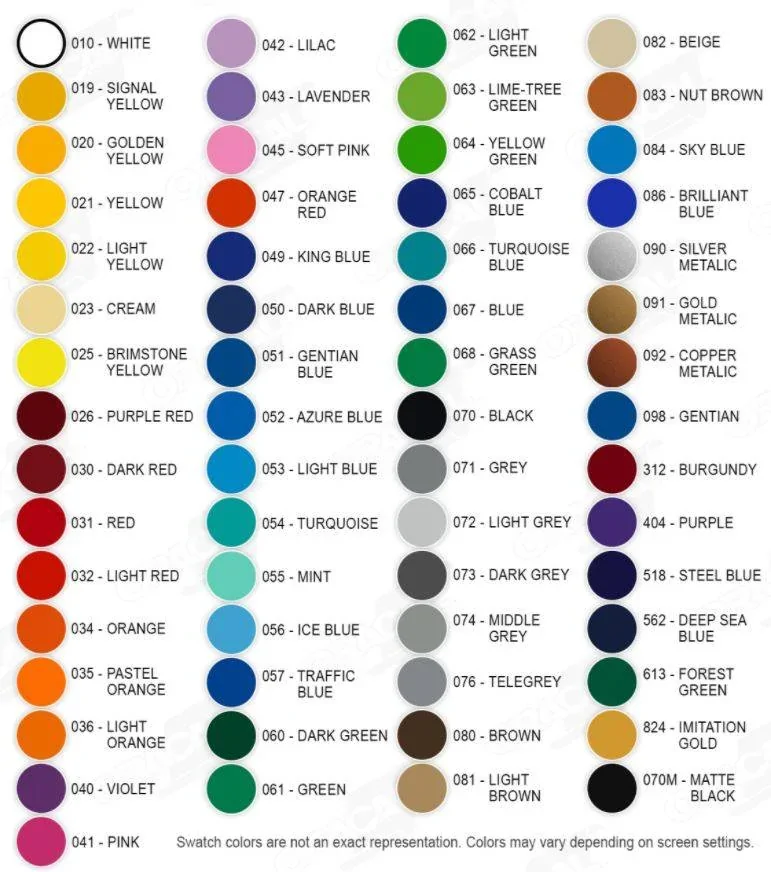 Ford Bronco Sport Vinyl letters overlay for the Front or back oracalCOLORchart