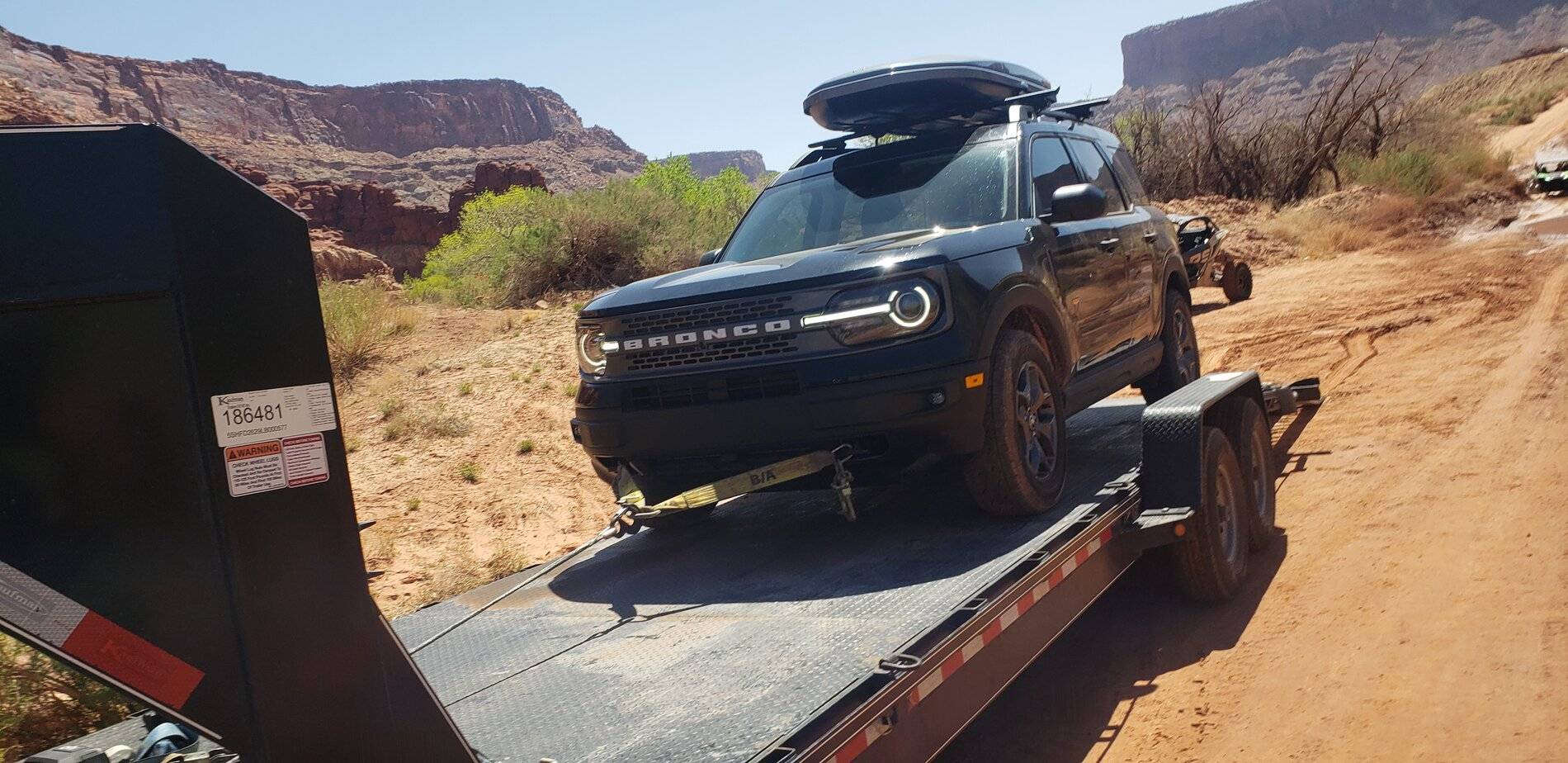 Ford Bronco Sport Bronco Sport Badlands dies crossing 20" of Water 20210411_122105