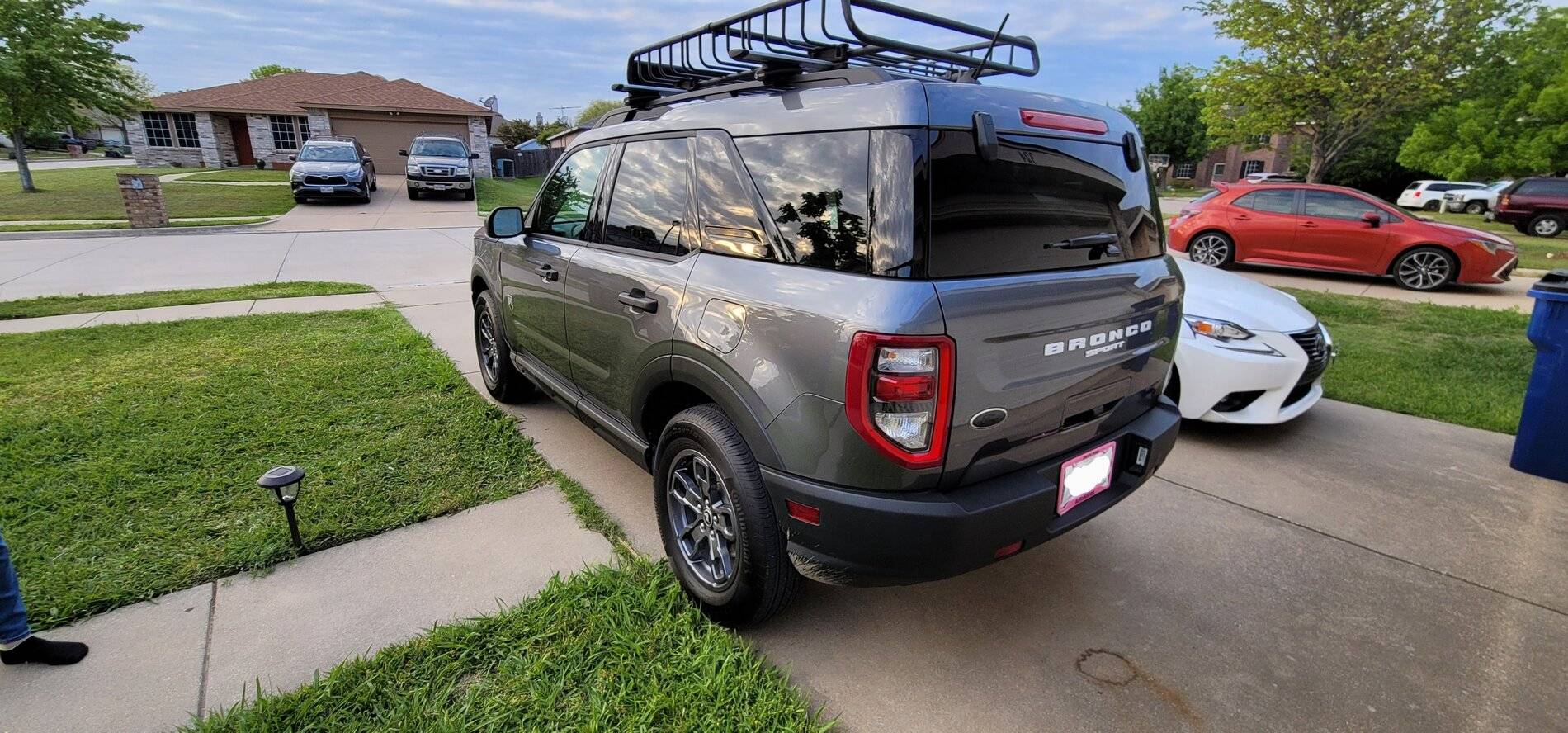 Ford Bronco Sport Removing Ford emblem on rear lift gate - adhesive or guide pins? 20210421_192625~2