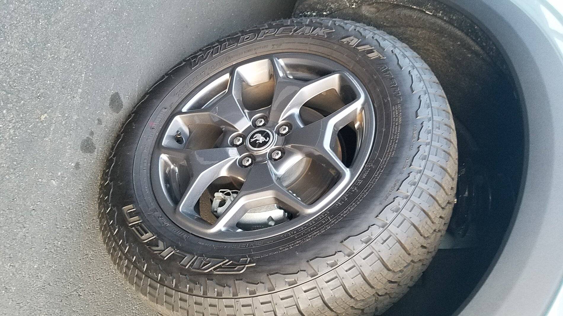 Ford Bronco Sport What tires should I get for my soon to be delivered badlands? What are you getting? 20210324_191546