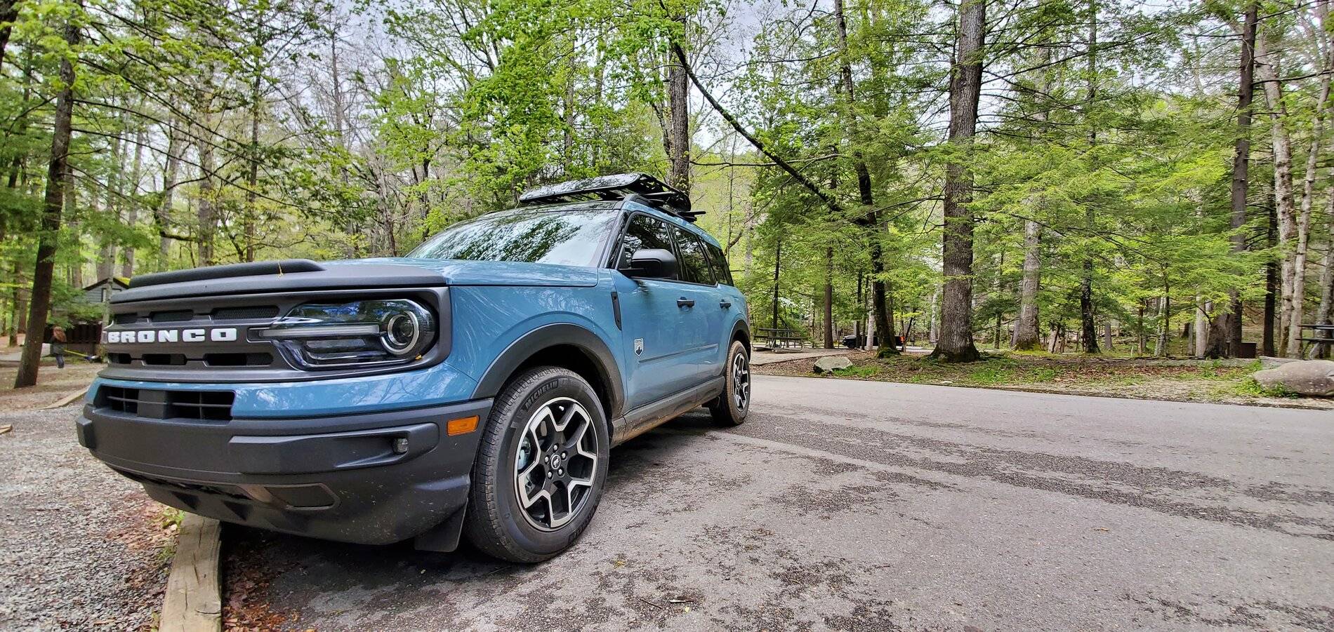 Ford Bronco Sport Tips: Self Installing Aero Sport II Hood Protector, Air Deflectors and Ford Privacy Curtain 20210424_154006