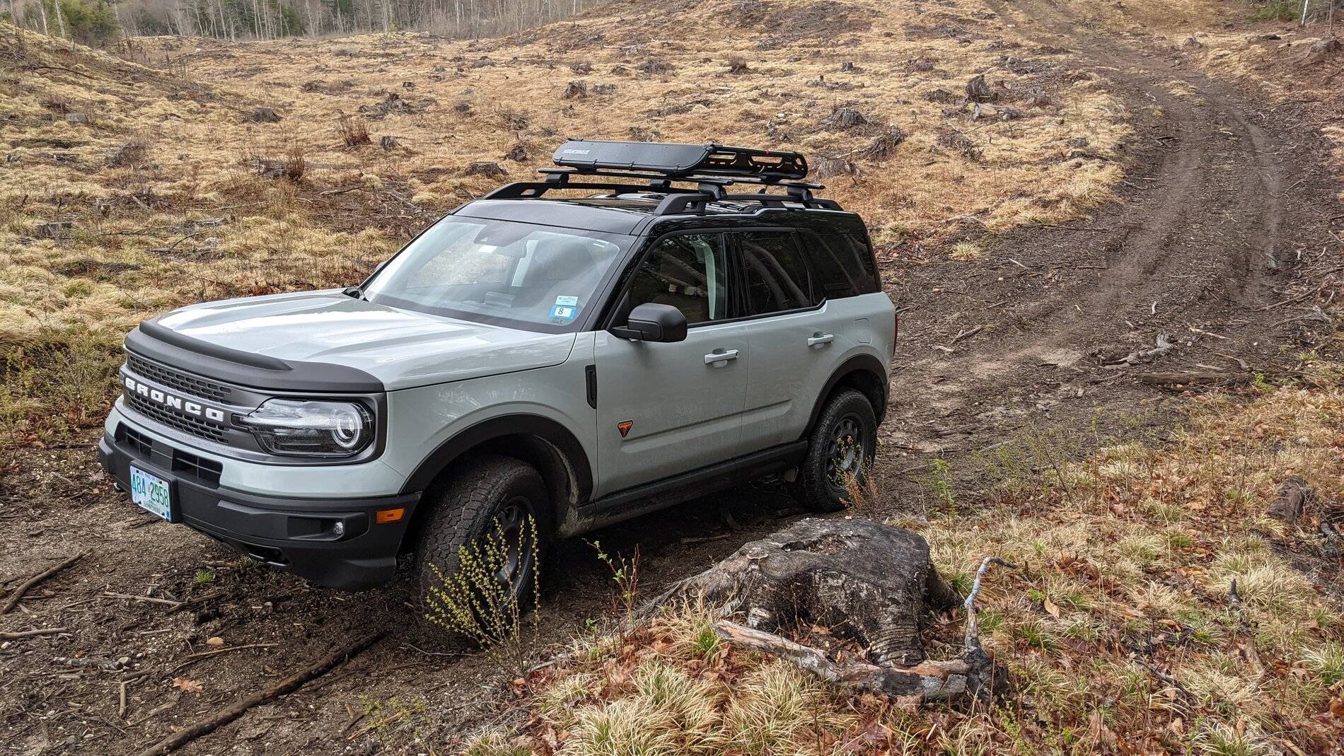 Ford Bronco Sport Yakima Offgrid basket installed PXL_20210425_185520105