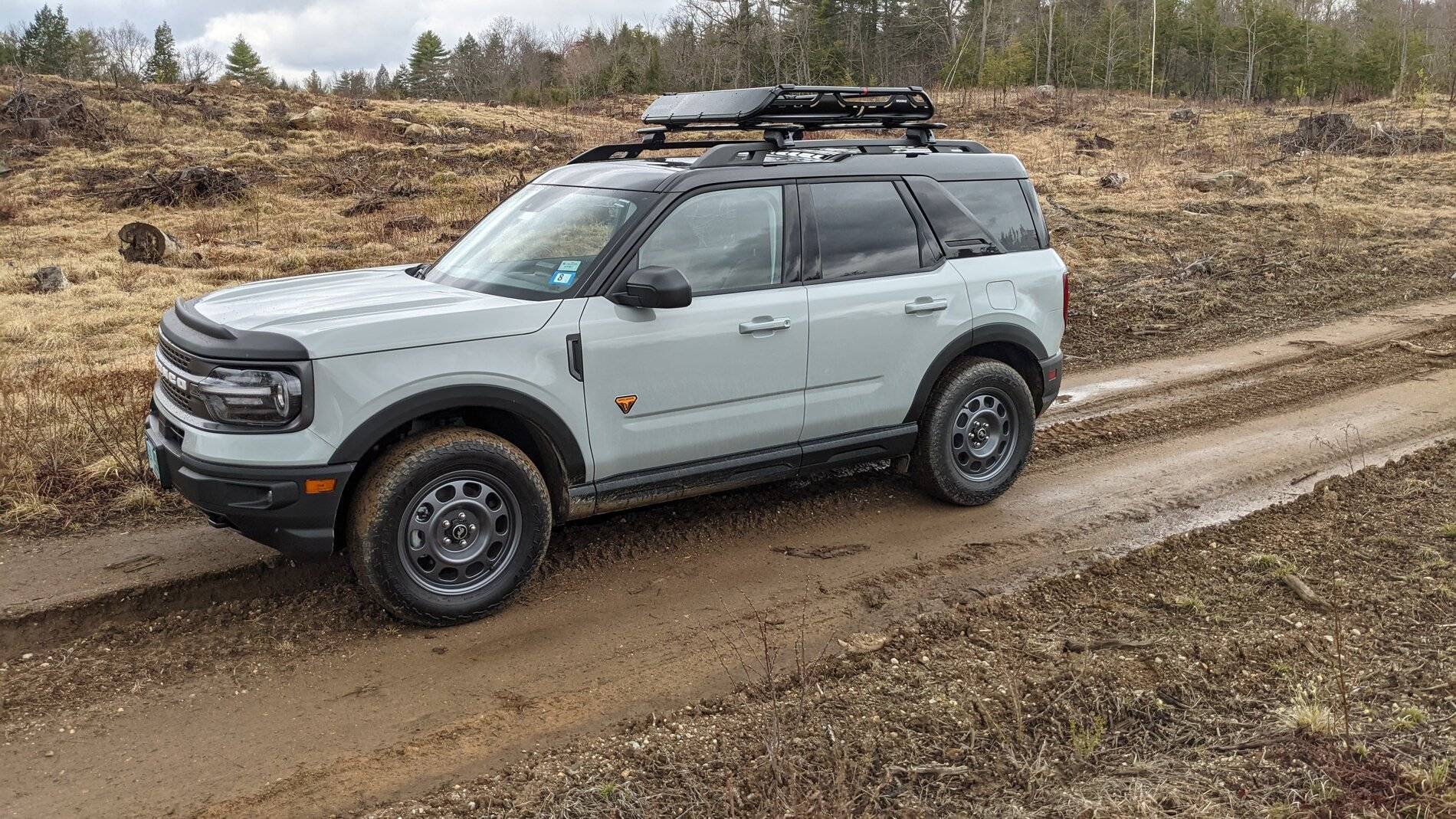 Ford Bronco Sport Yakima Offgrid basket installed PXL_20210425_185052799