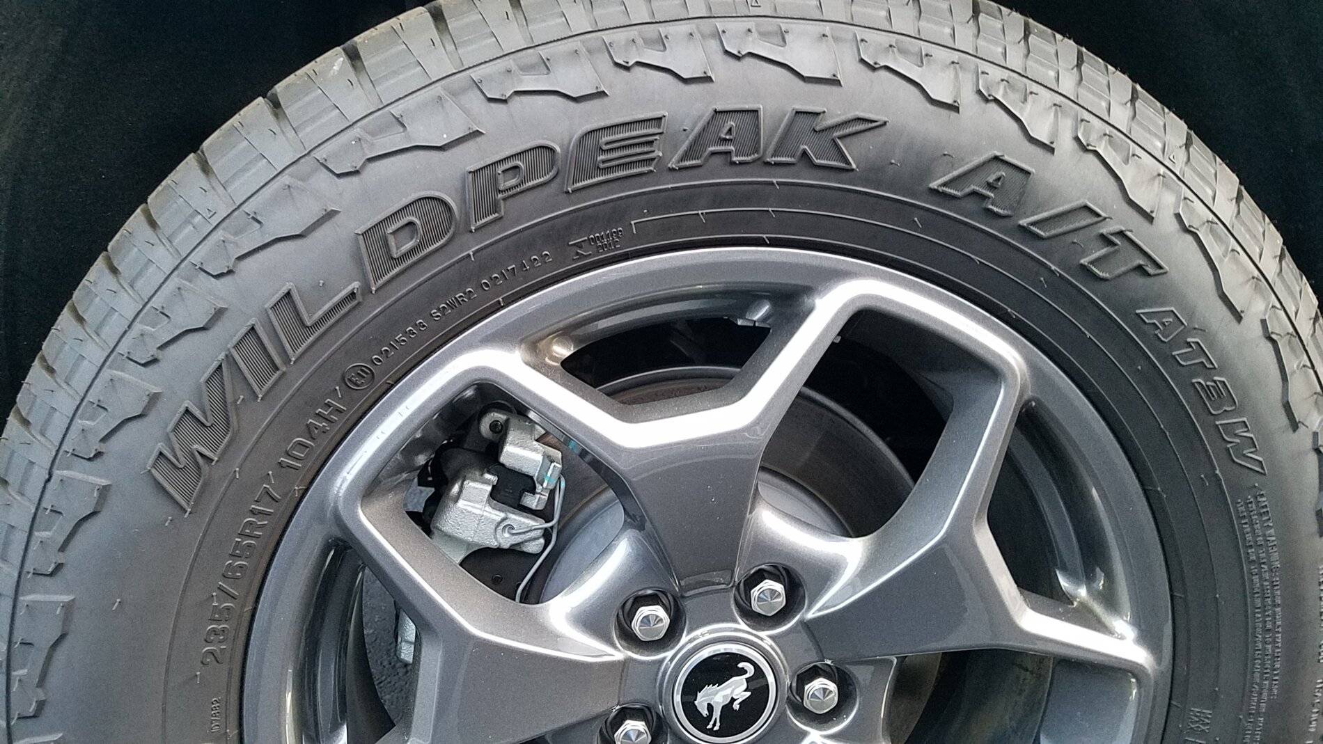 Ford Bronco Sport Will I regret the 225/65 A/T tires? 20210324_192000