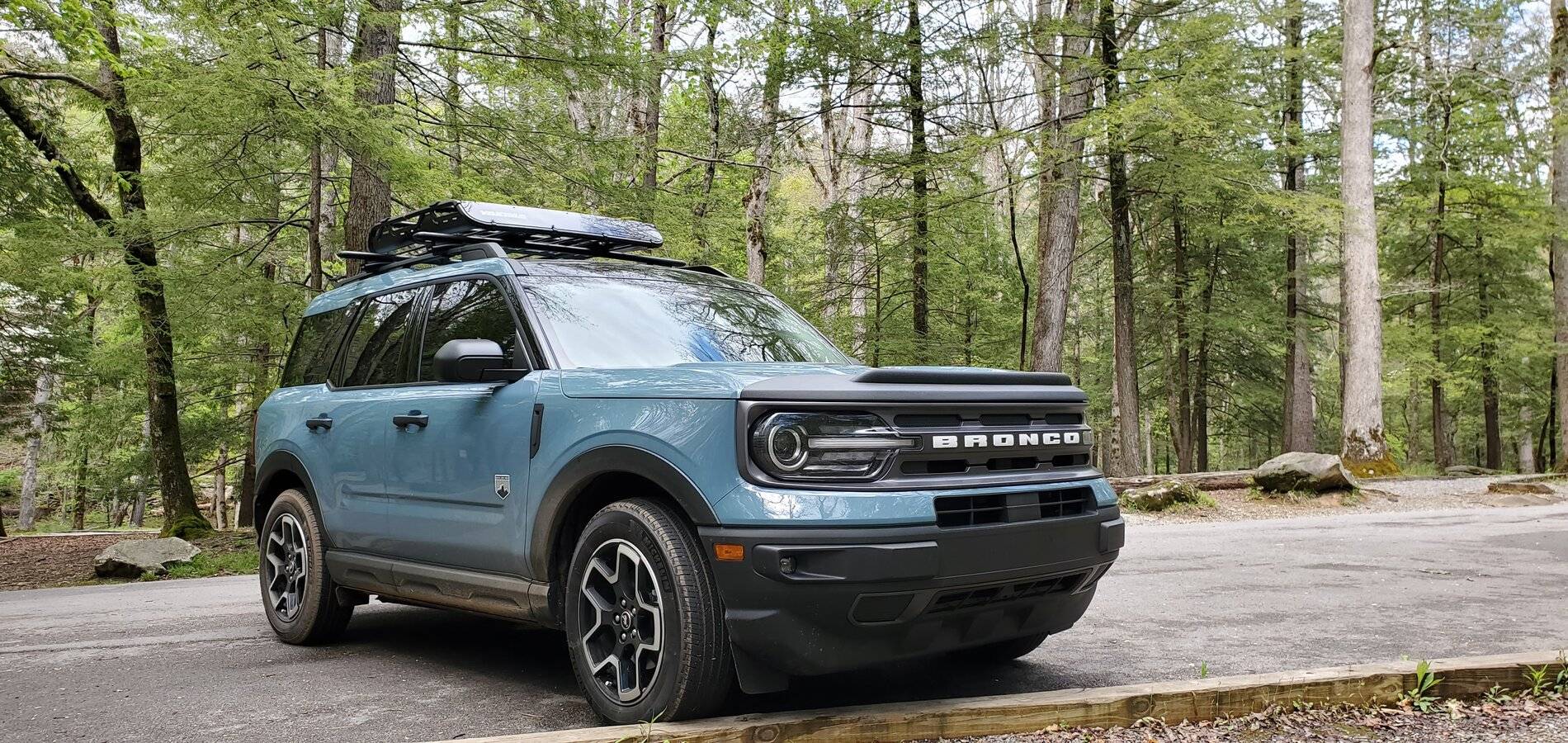 Ford Bronco Sport Yakima Offgrid basket installed 20210424_153857