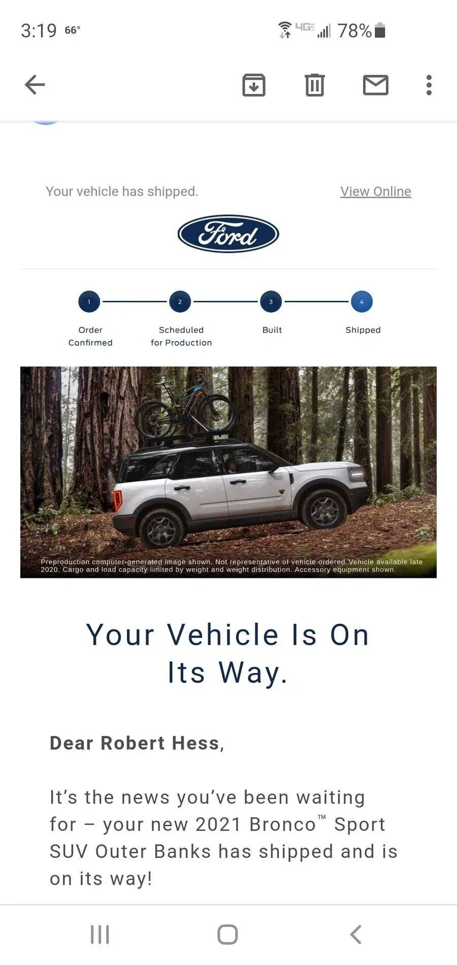 Ford Bronco Sport Waiting room Screenshot_20210426-151927_Gmail