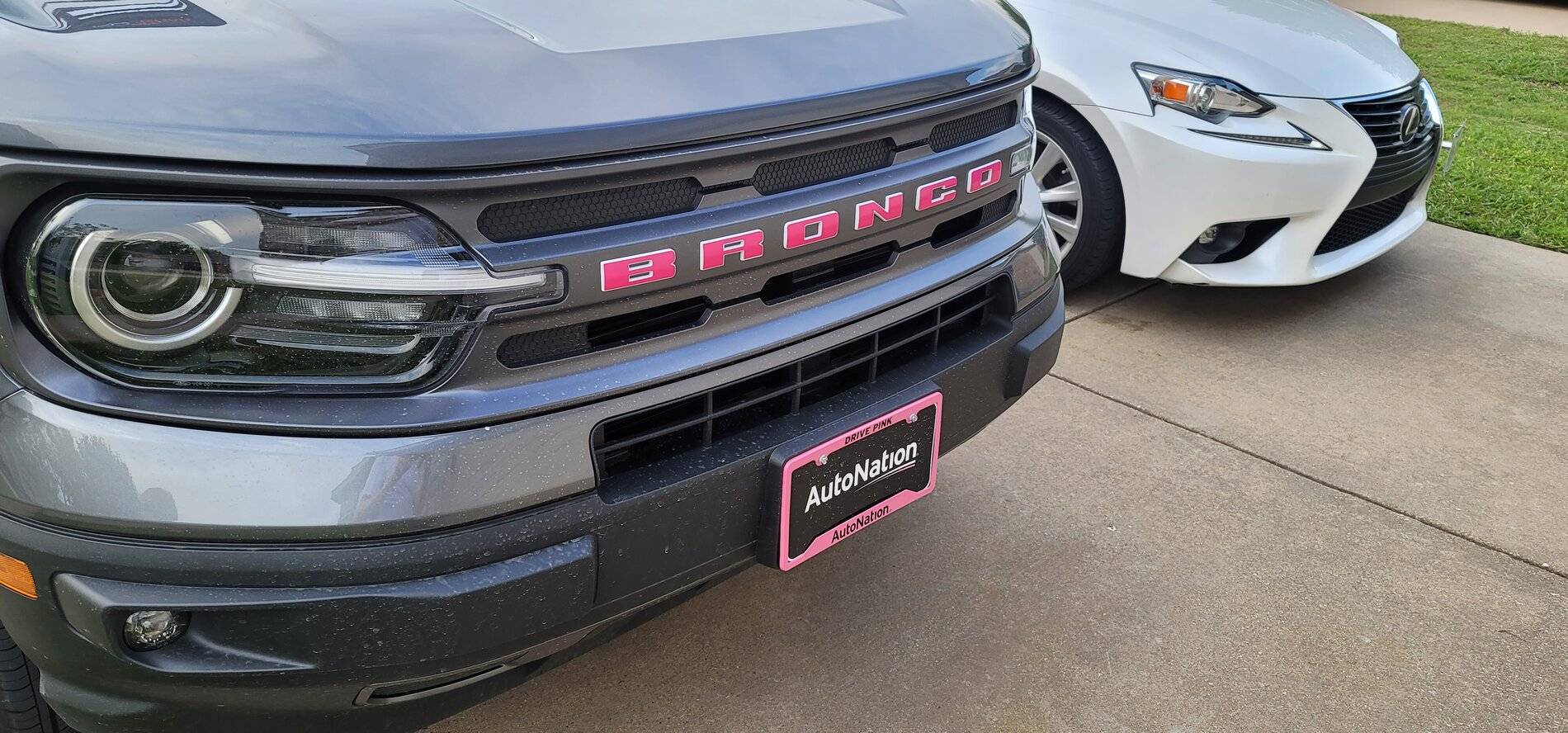 Ford Bronco Sport Vinyl letters overlay for the Front or back 20210426_191222