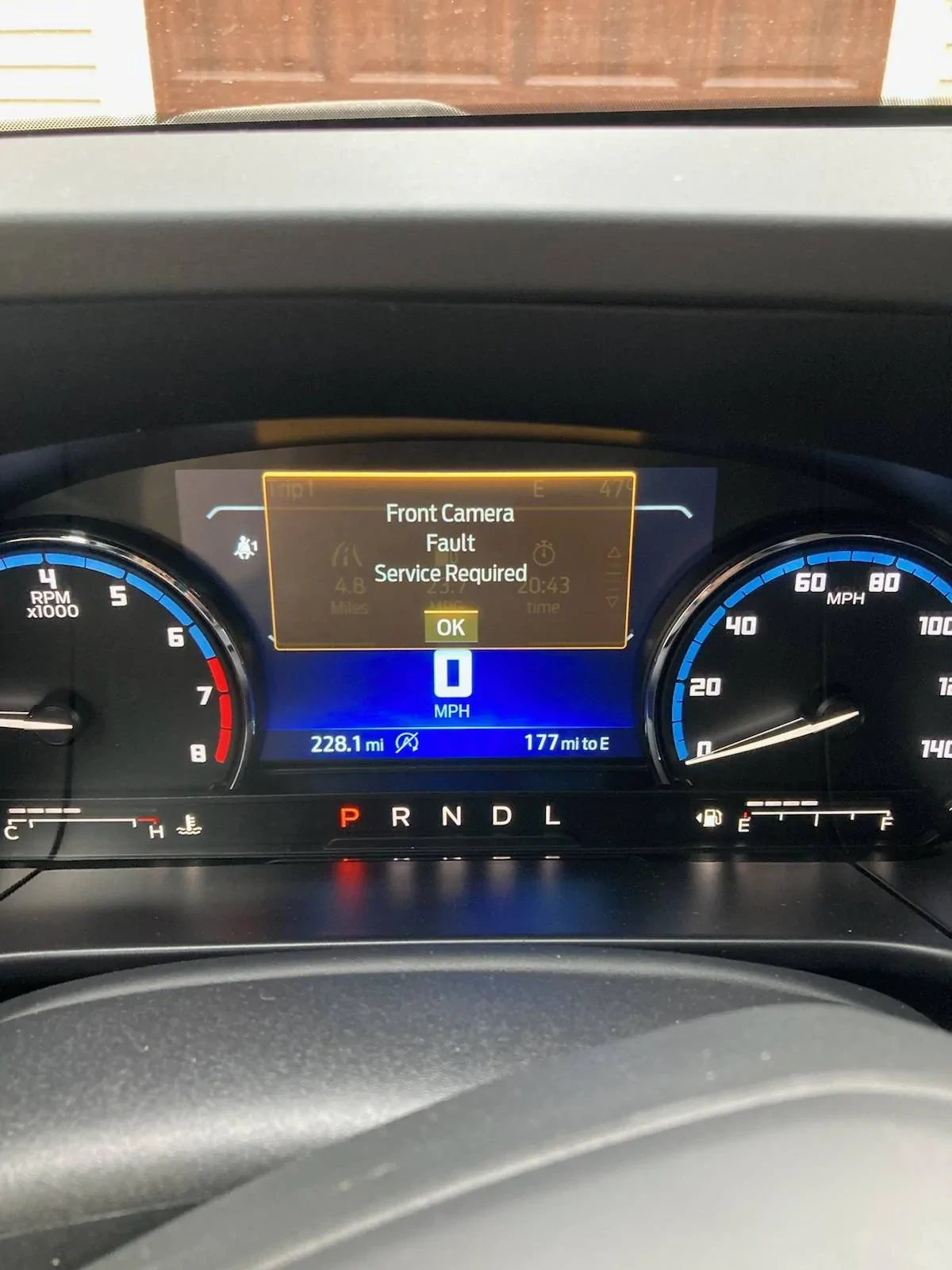 Ford Bronco Sport Radar sensor failure. IMG_1486