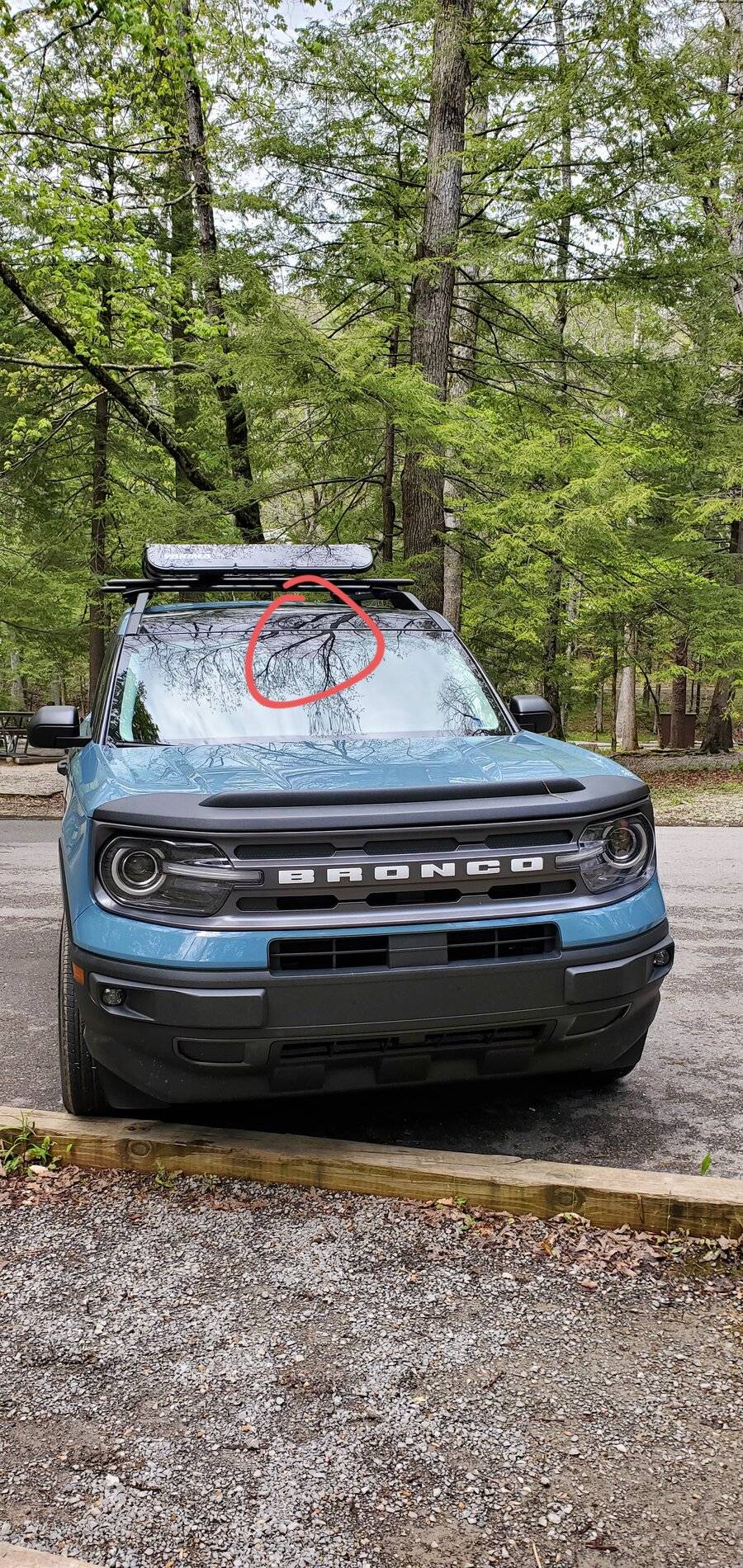 Ford Bronco Sport Radar sensor failure. 20210429_185010