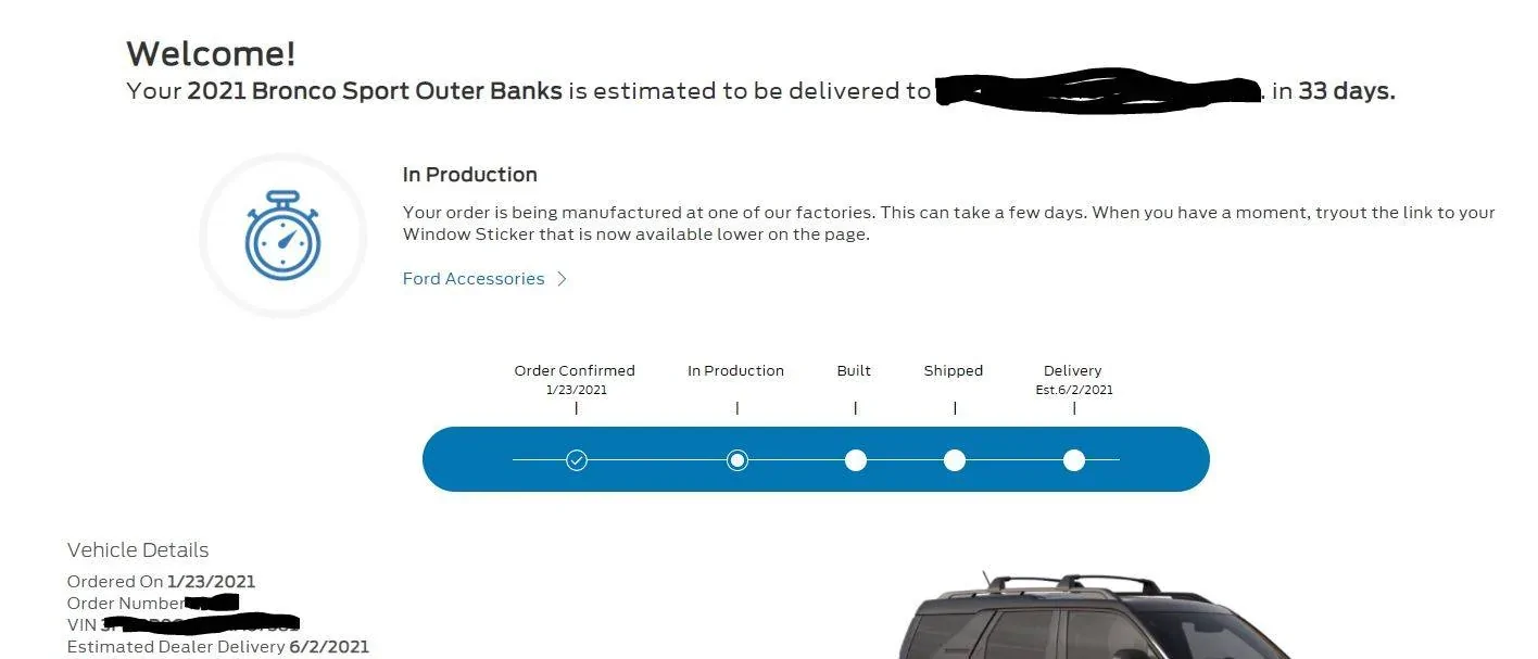 Ford Bronco Sport Bronco Sport production to be paused due to supply shortages Bronco1